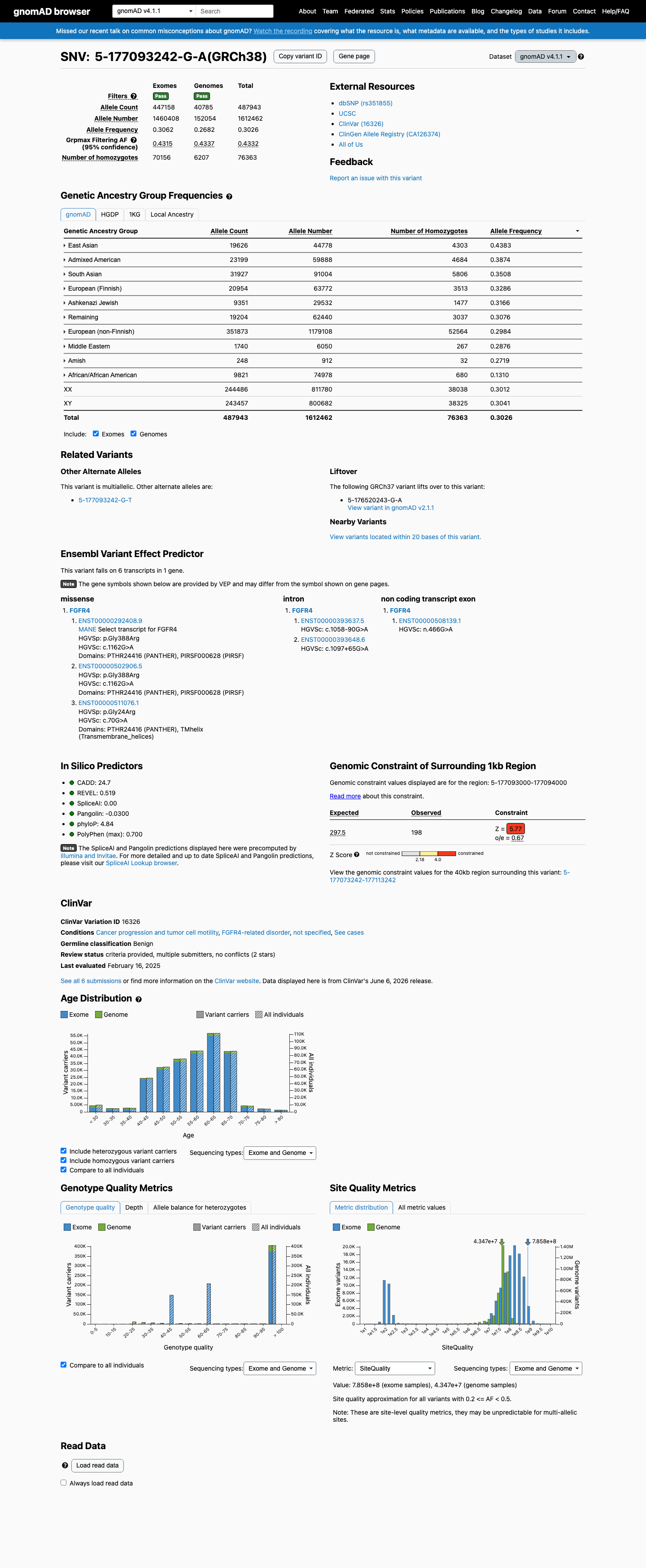 gnomAD v4.1 screenshot