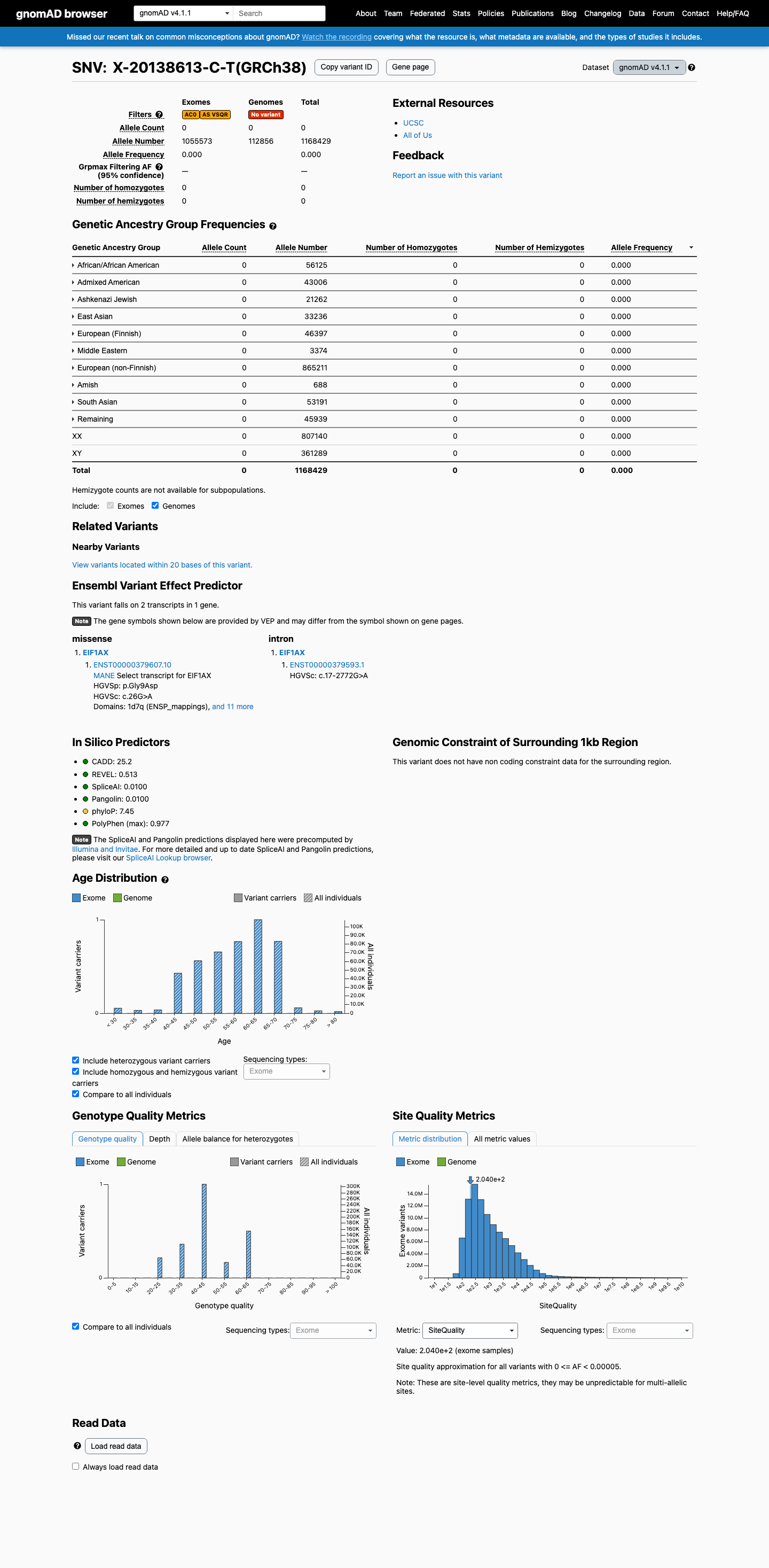 gnomAD v4.1 screenshot