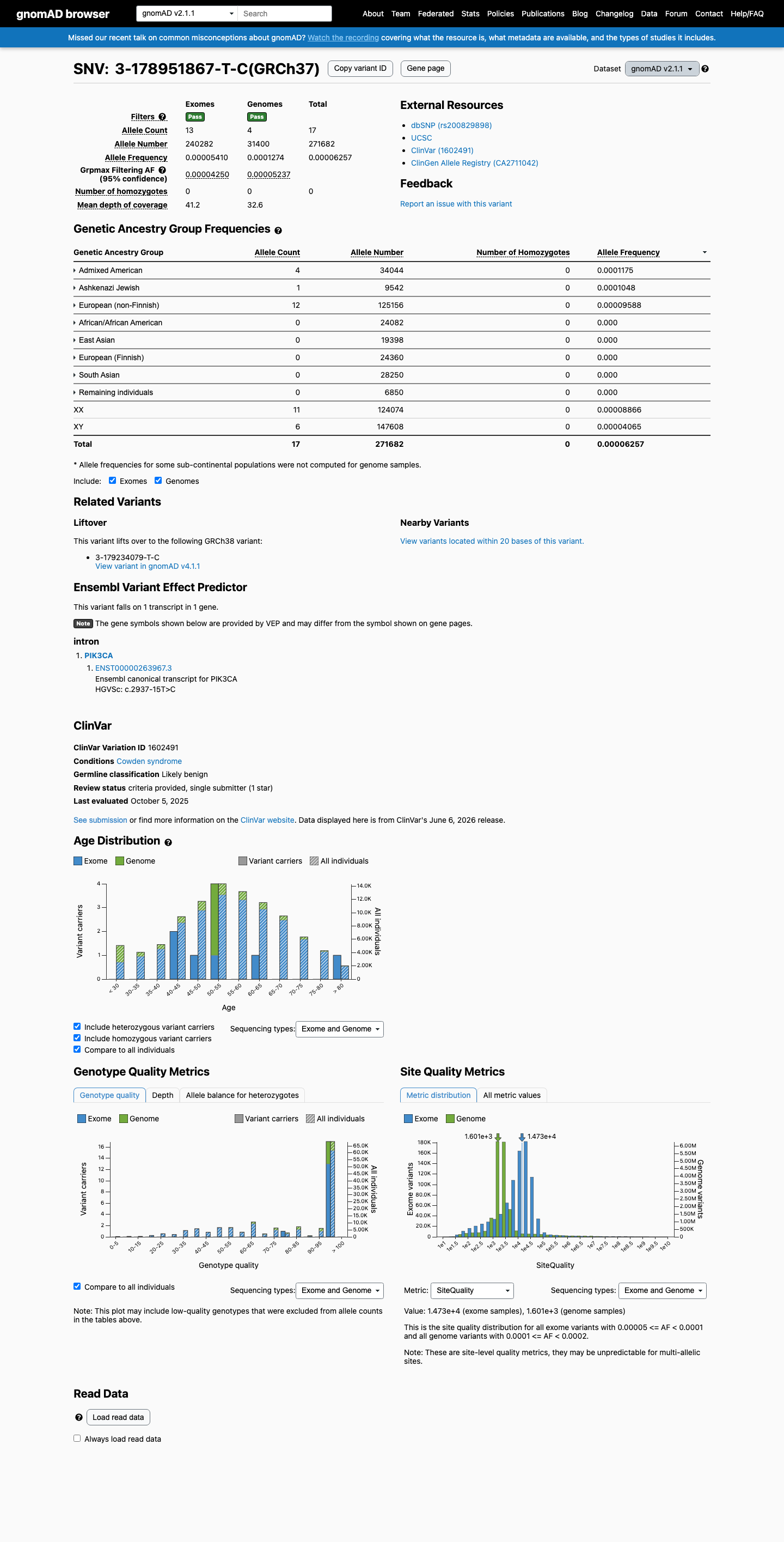 gnomAD v2.1 screenshot