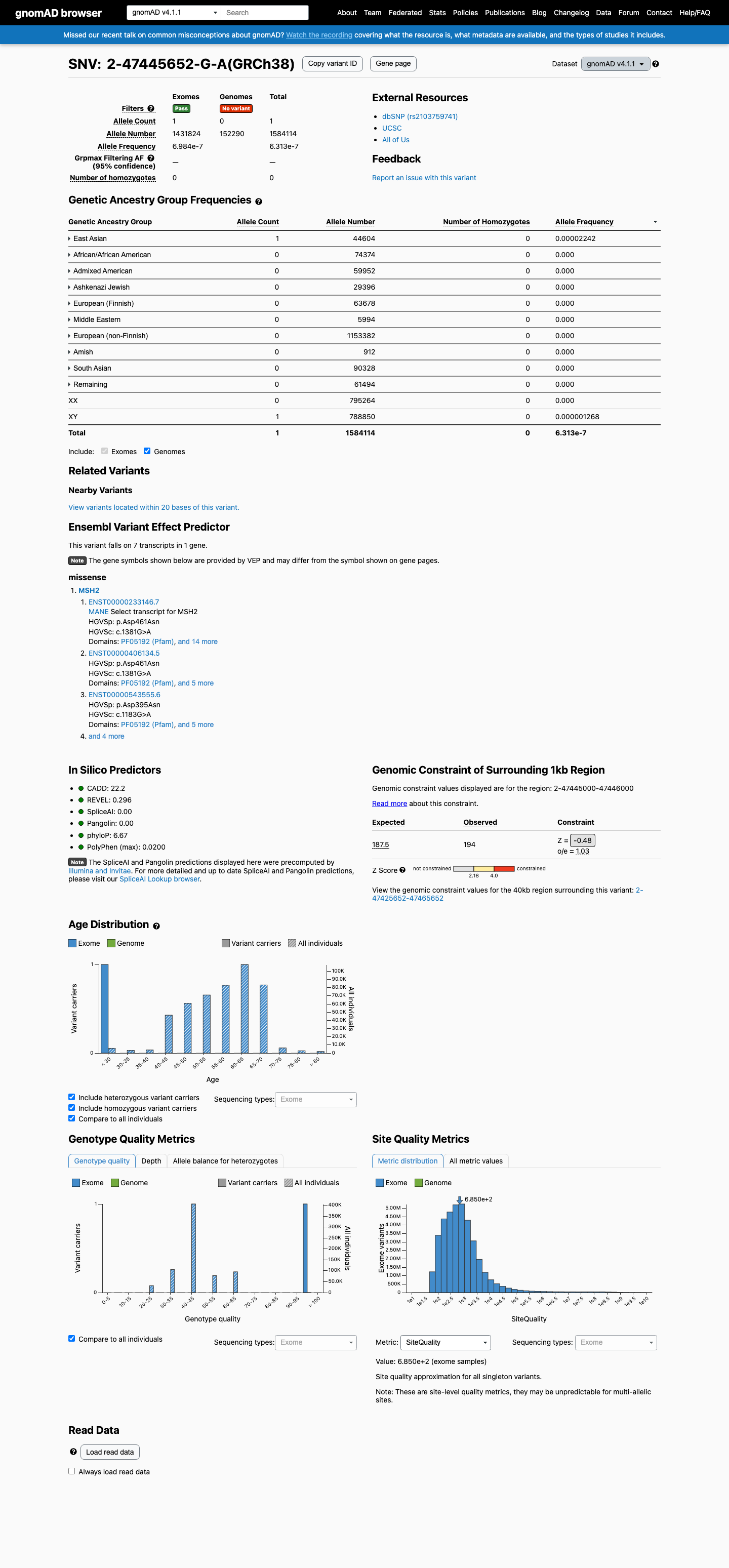gnomAD v4.1 screenshot
