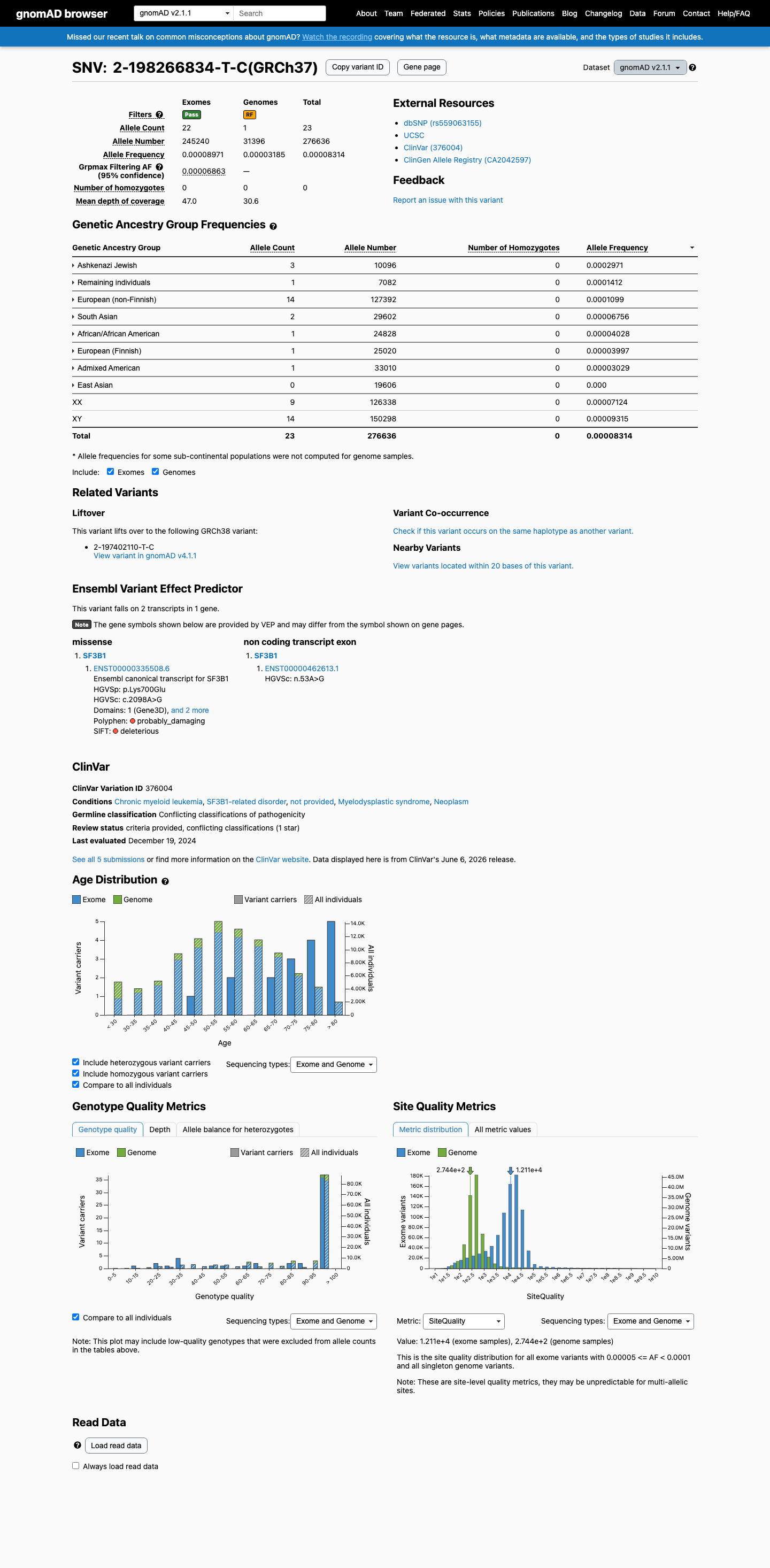 gnomAD v2.1 screenshot