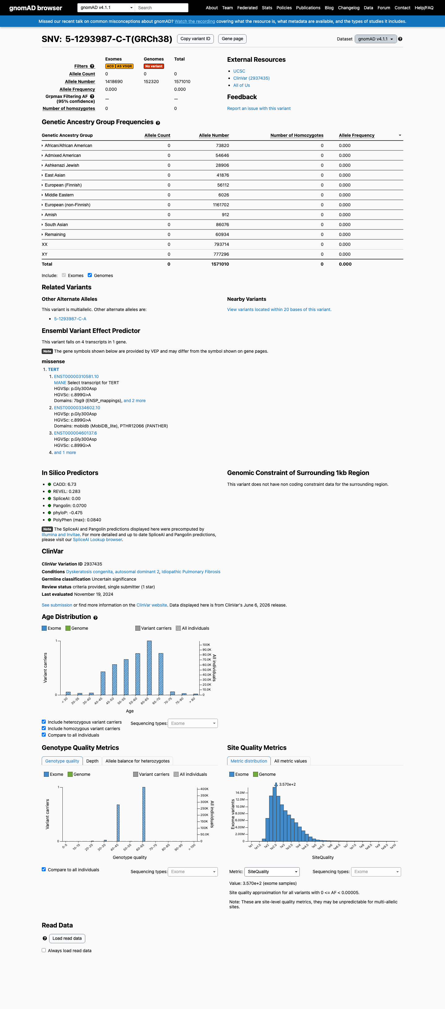 gnomAD v4.1 screenshot
