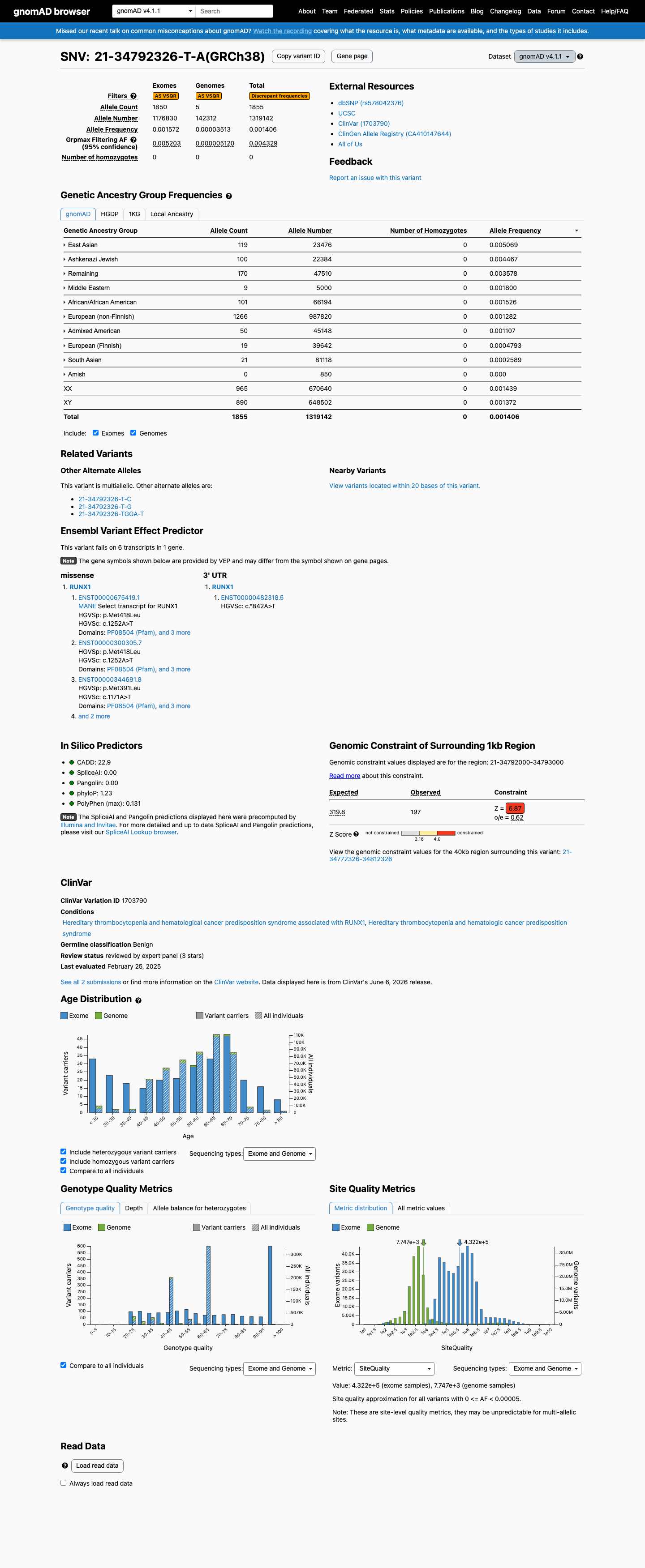 gnomAD v4.1 screenshot