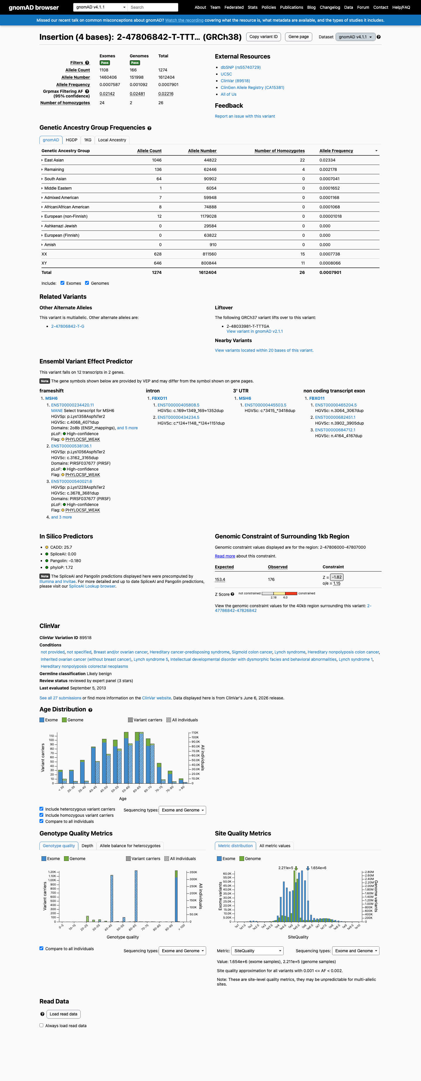 gnomAD v4.1 screenshot