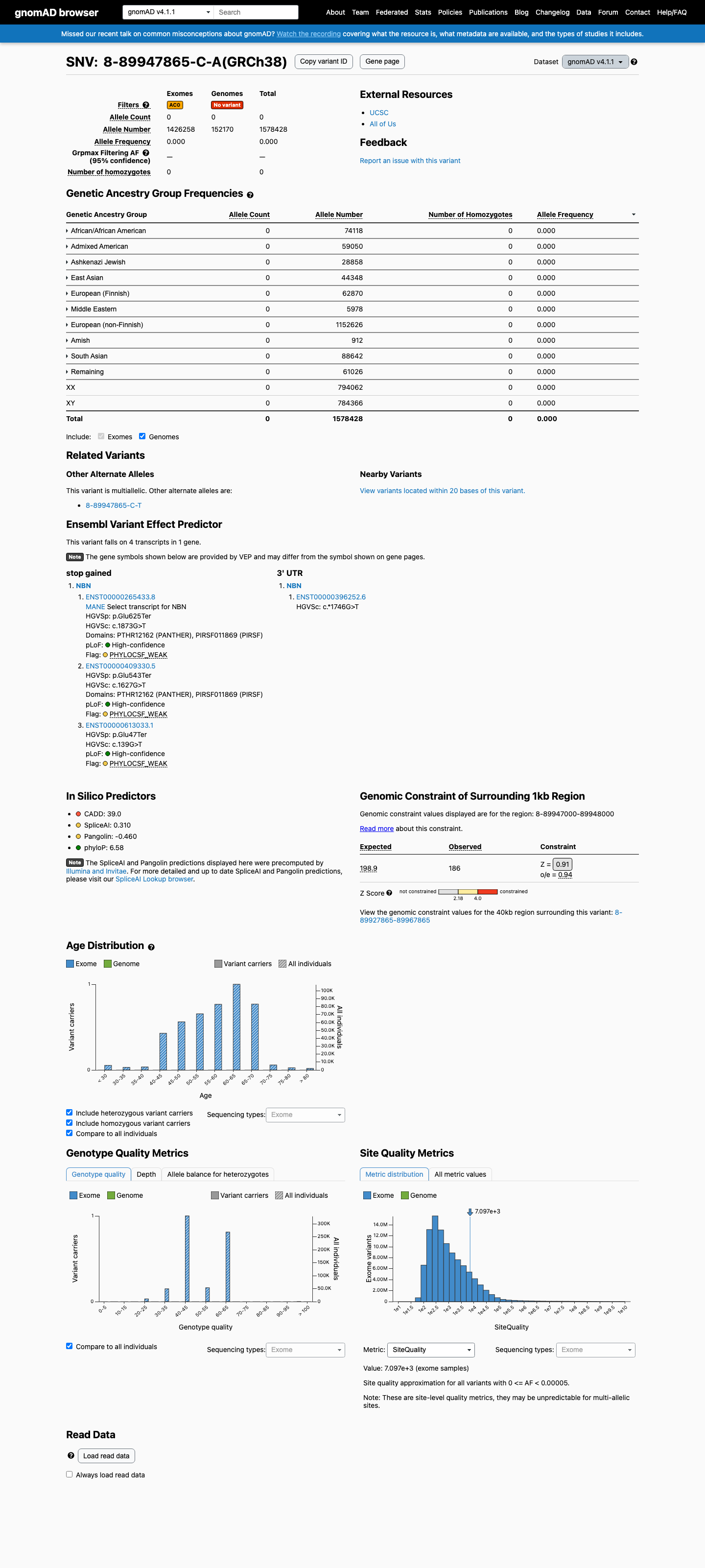 gnomAD v4.1 screenshot