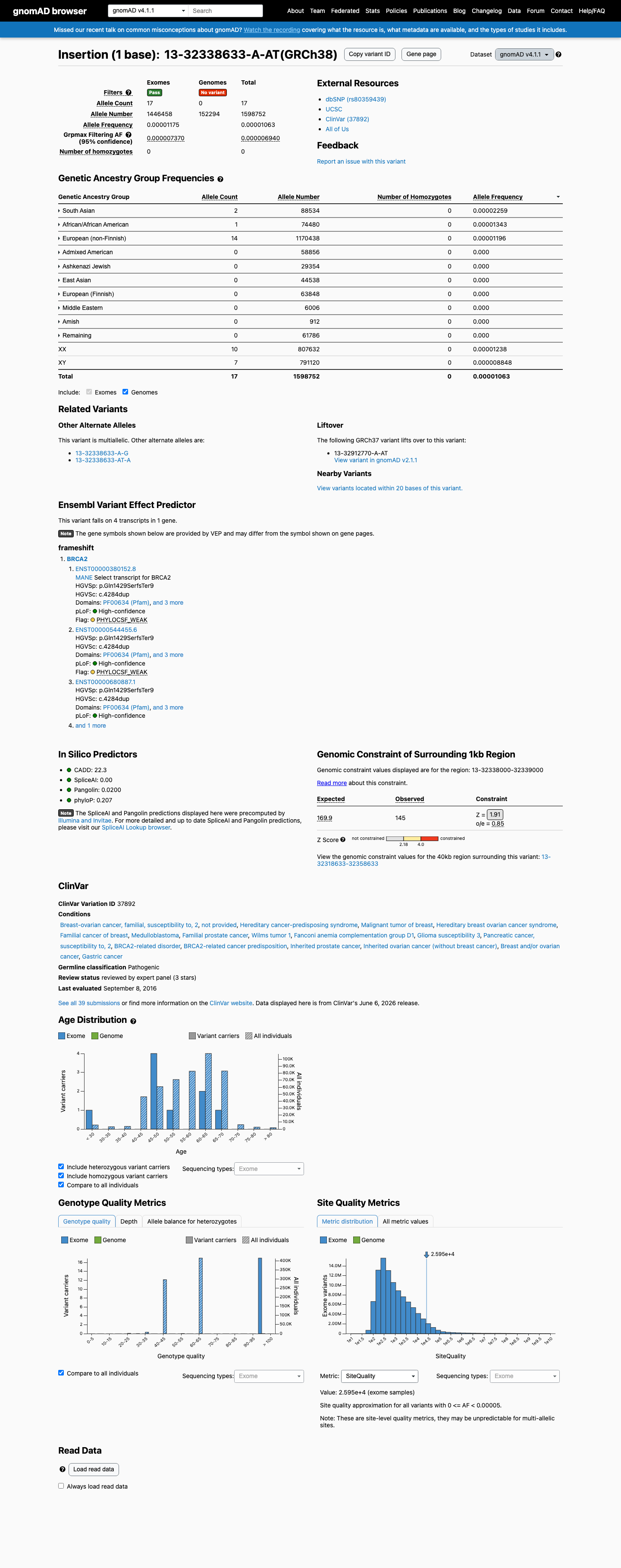 gnomAD v4.1 screenshot