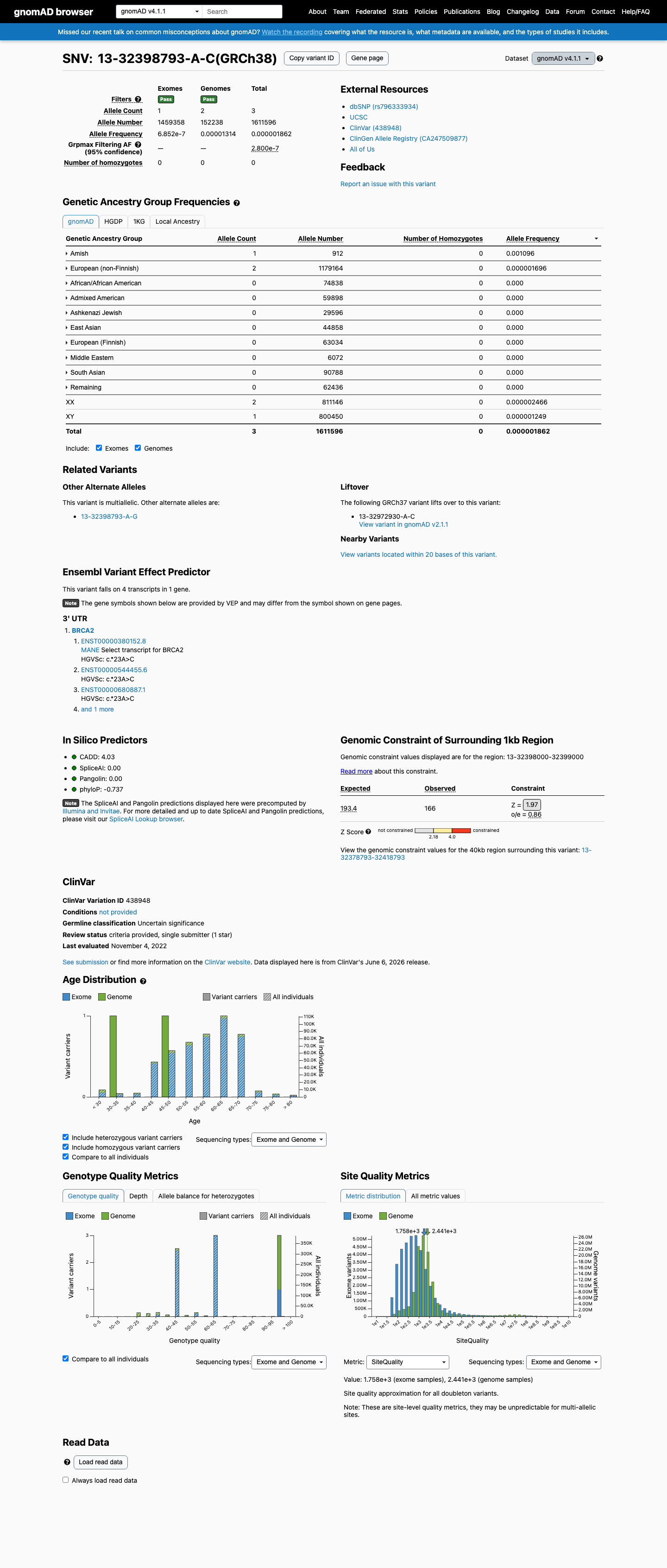 gnomAD v4.1 screenshot