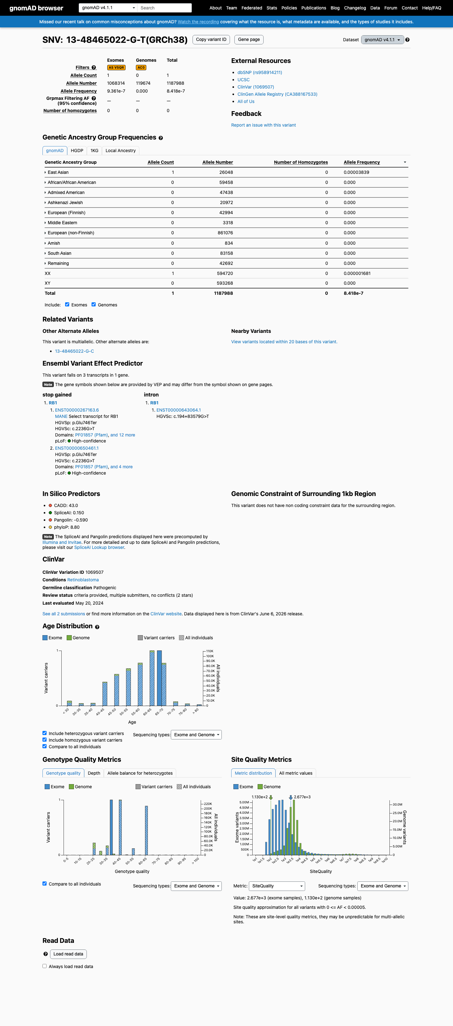 gnomAD v4.1 screenshot