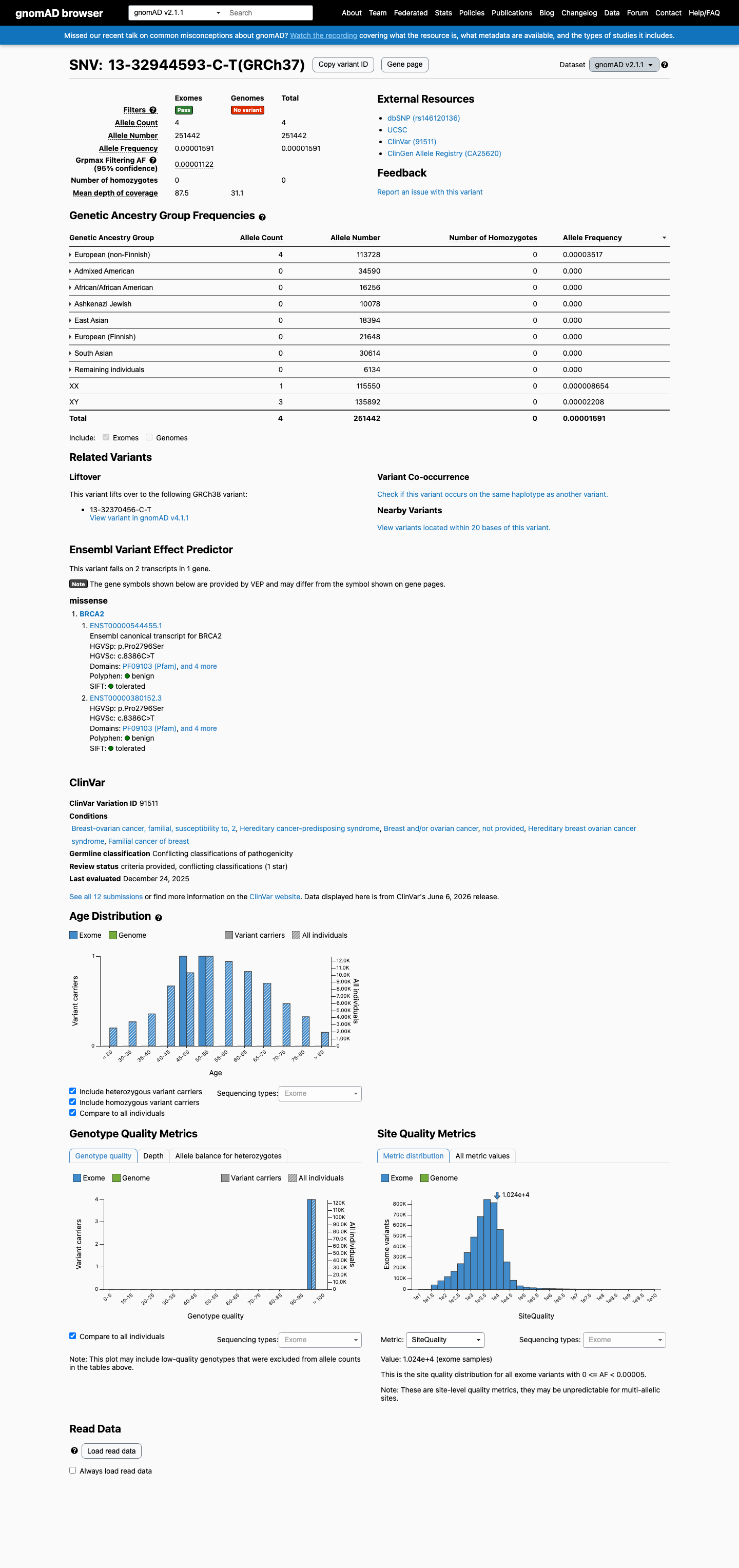 gnomAD v2.1 screenshot