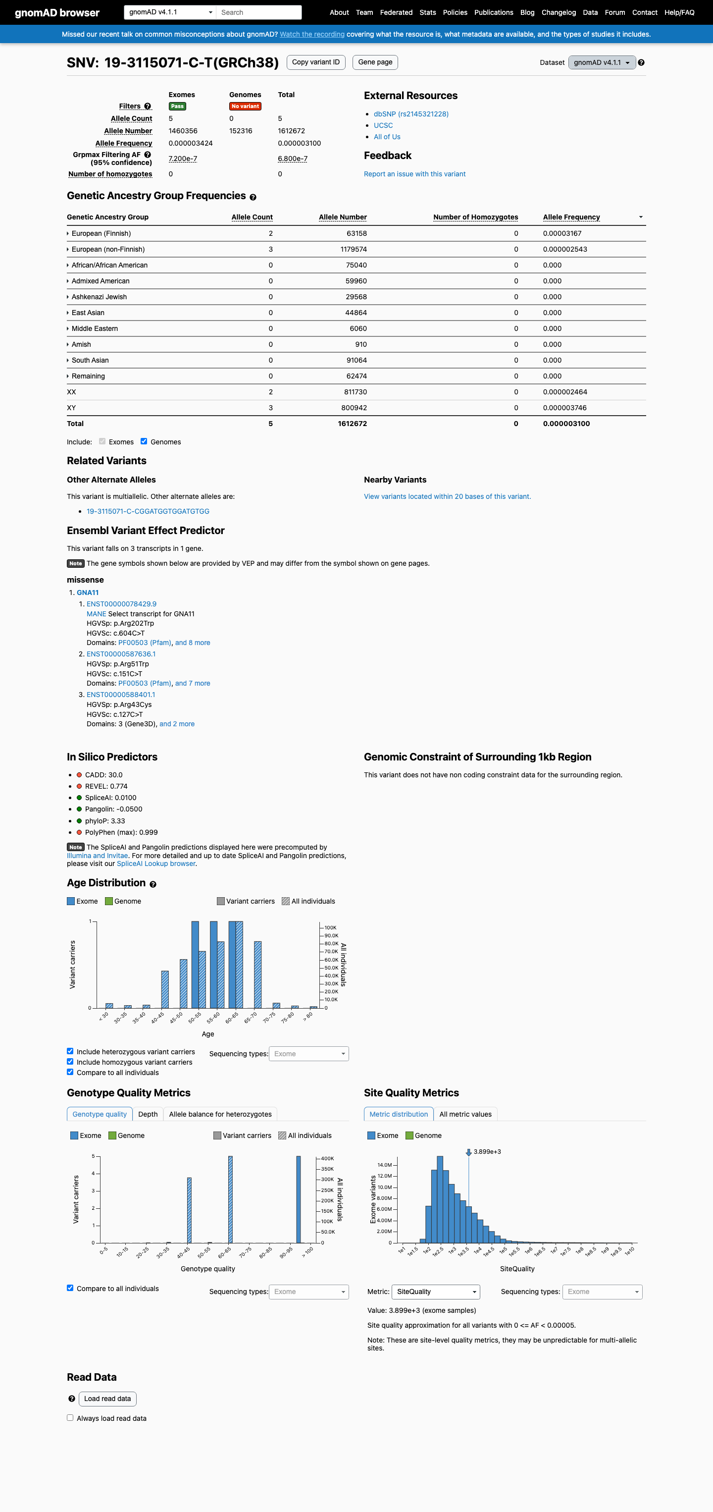 gnomAD v4.1 screenshot