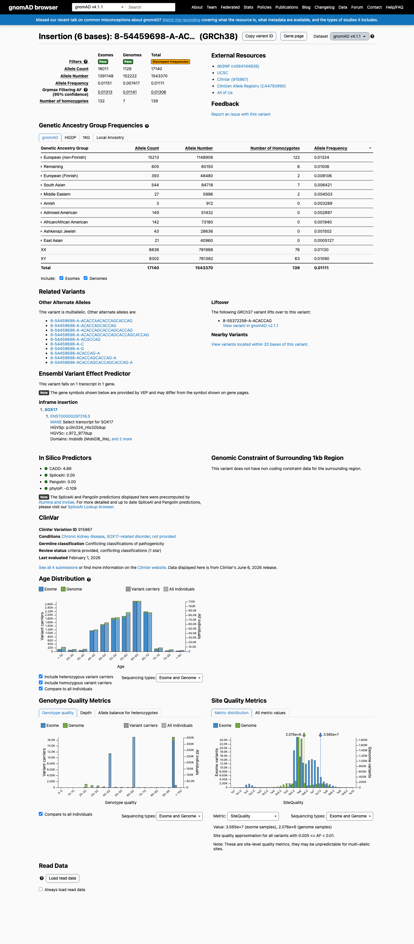 gnomAD v4.1 screenshot