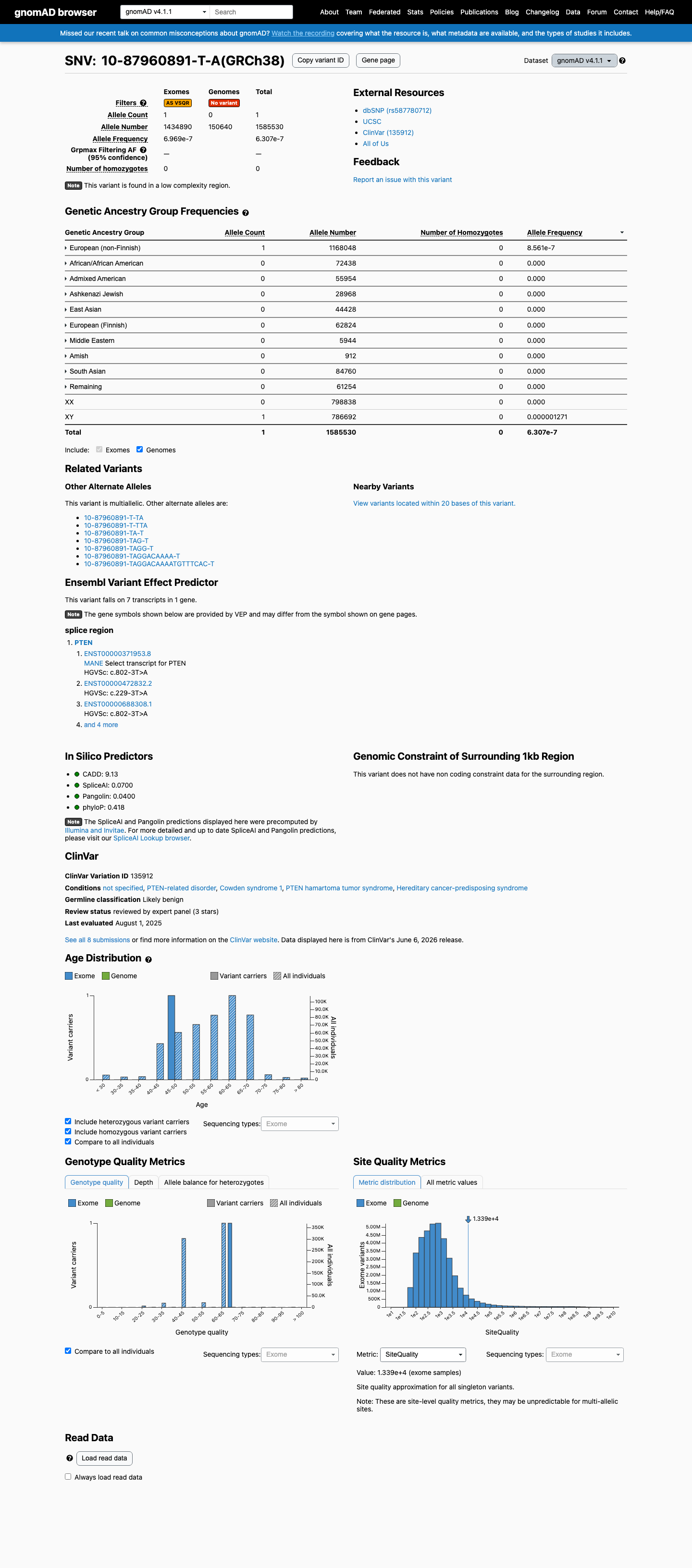 gnomAD v4.1 screenshot