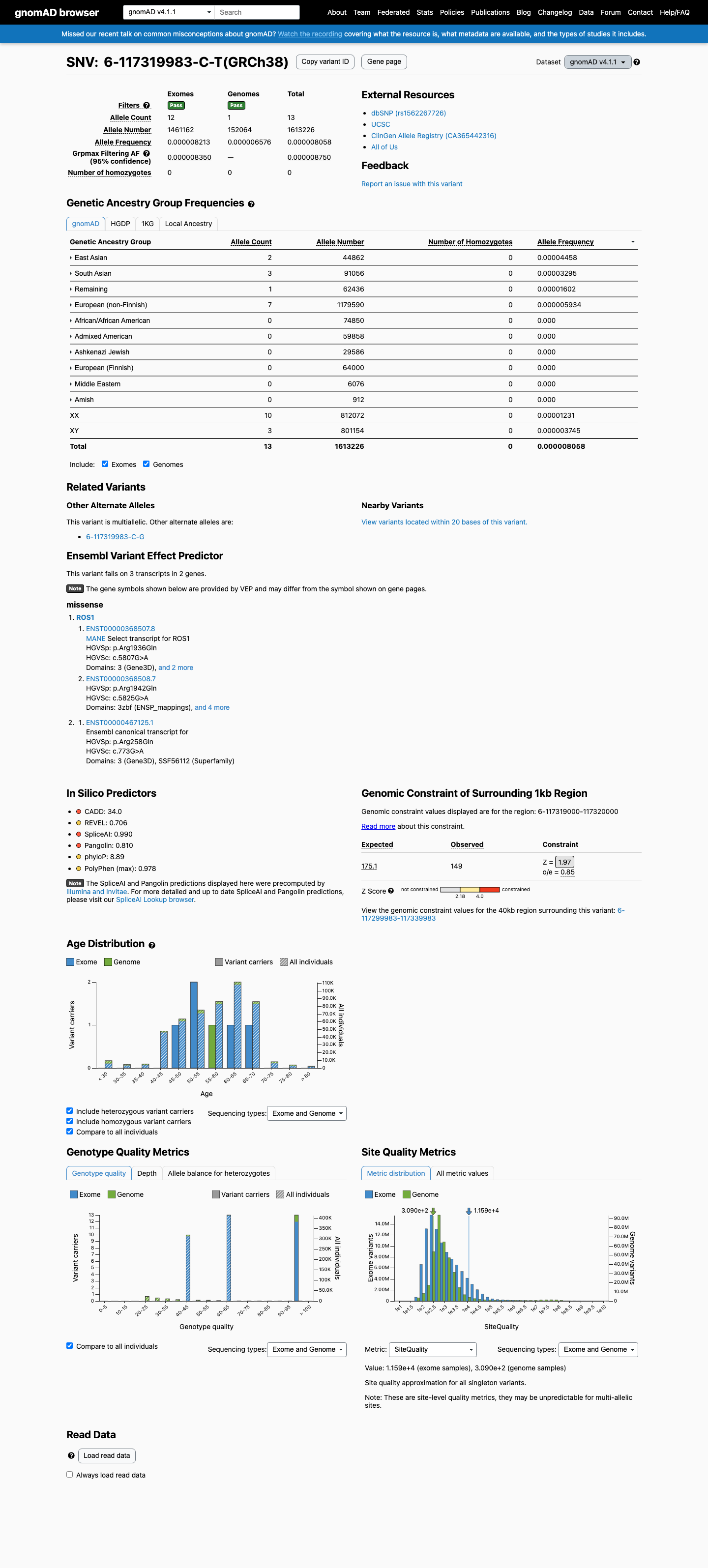 gnomAD v4.1 screenshot