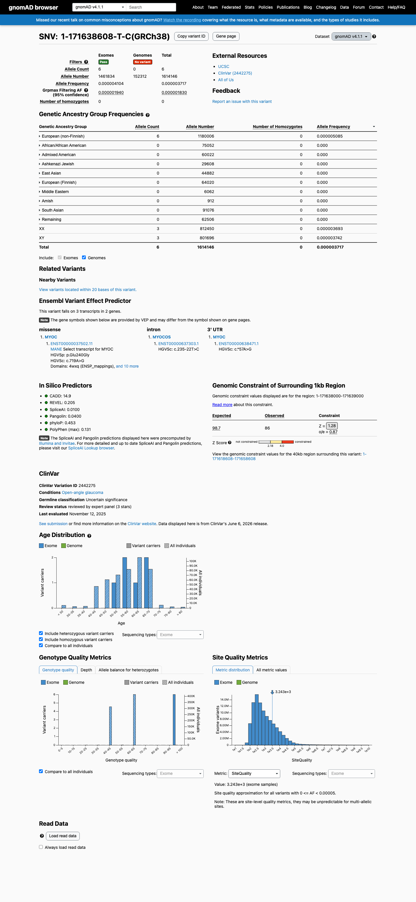 gnomAD v4.1 screenshot