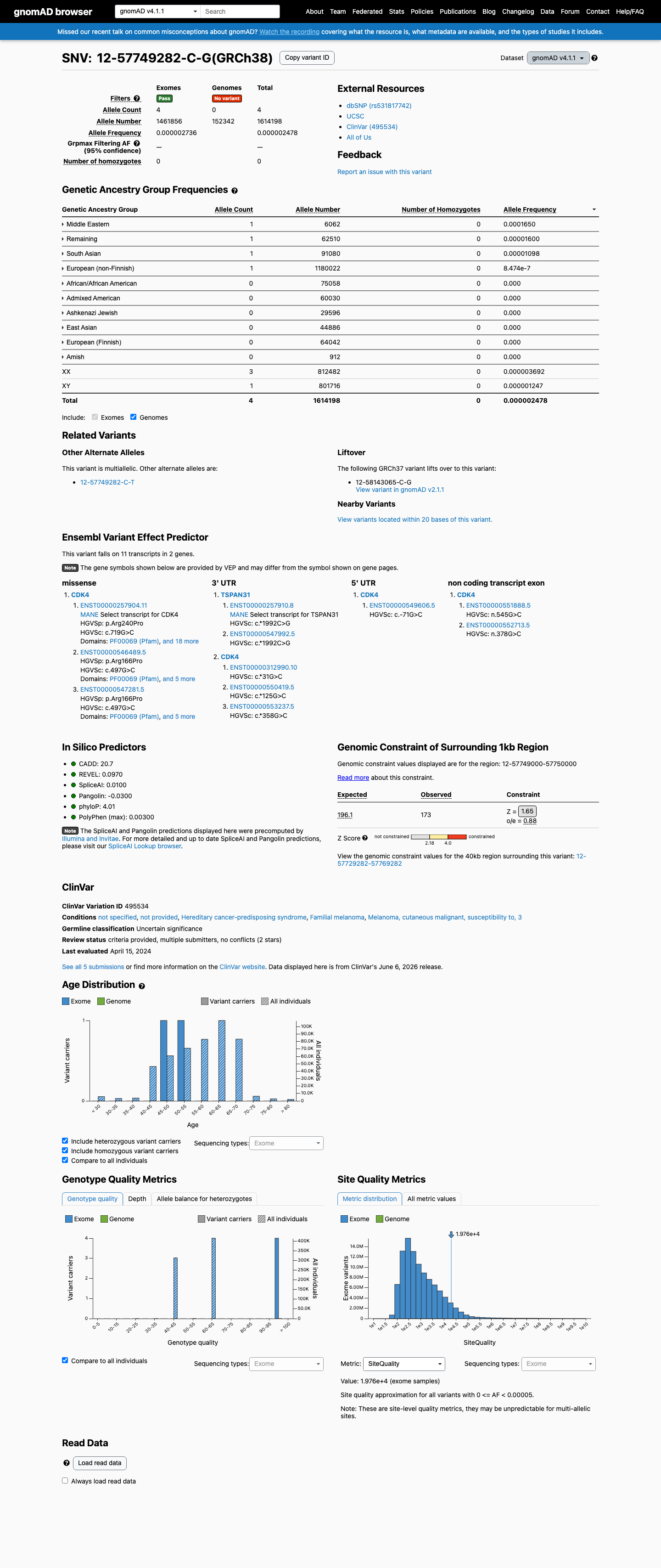 gnomAD v4.1 screenshot