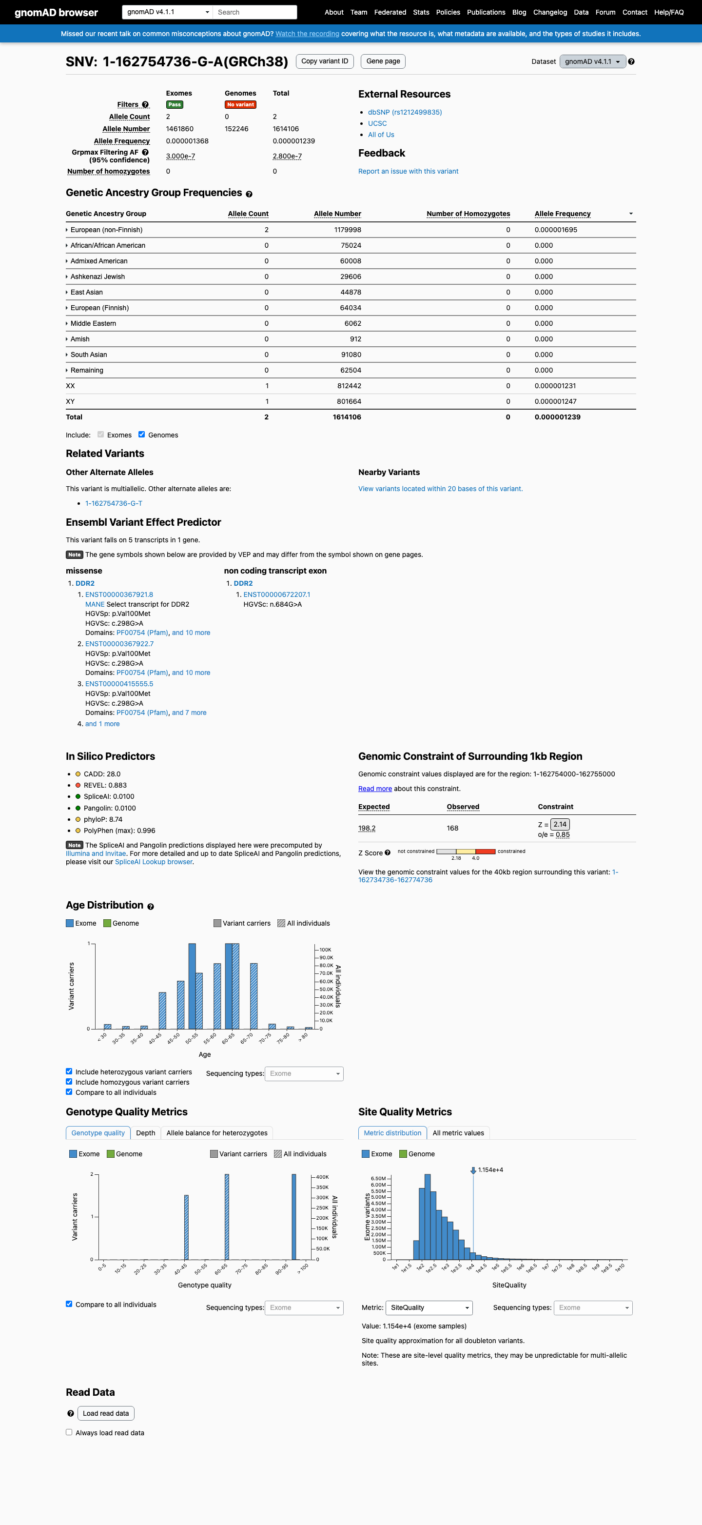 gnomAD v4.1 screenshot