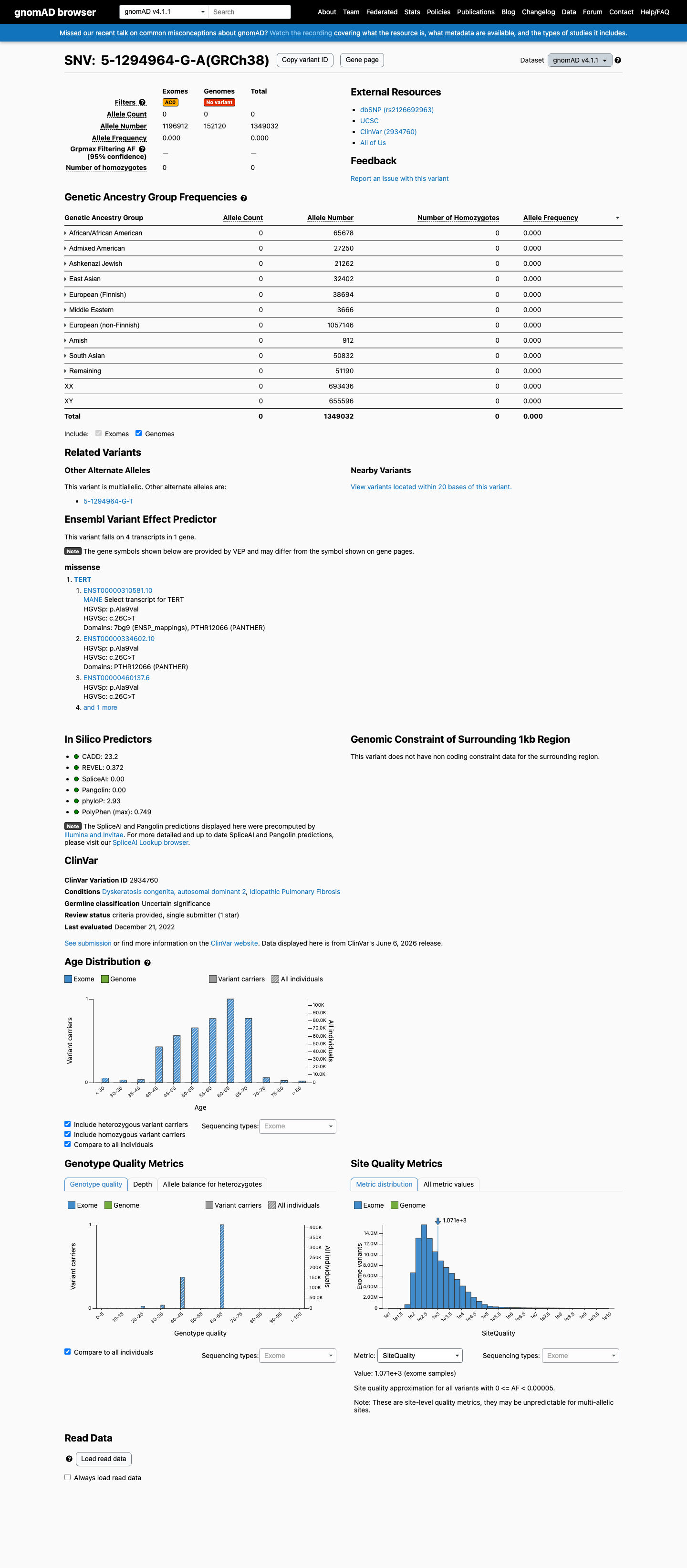 gnomAD v4.1 screenshot