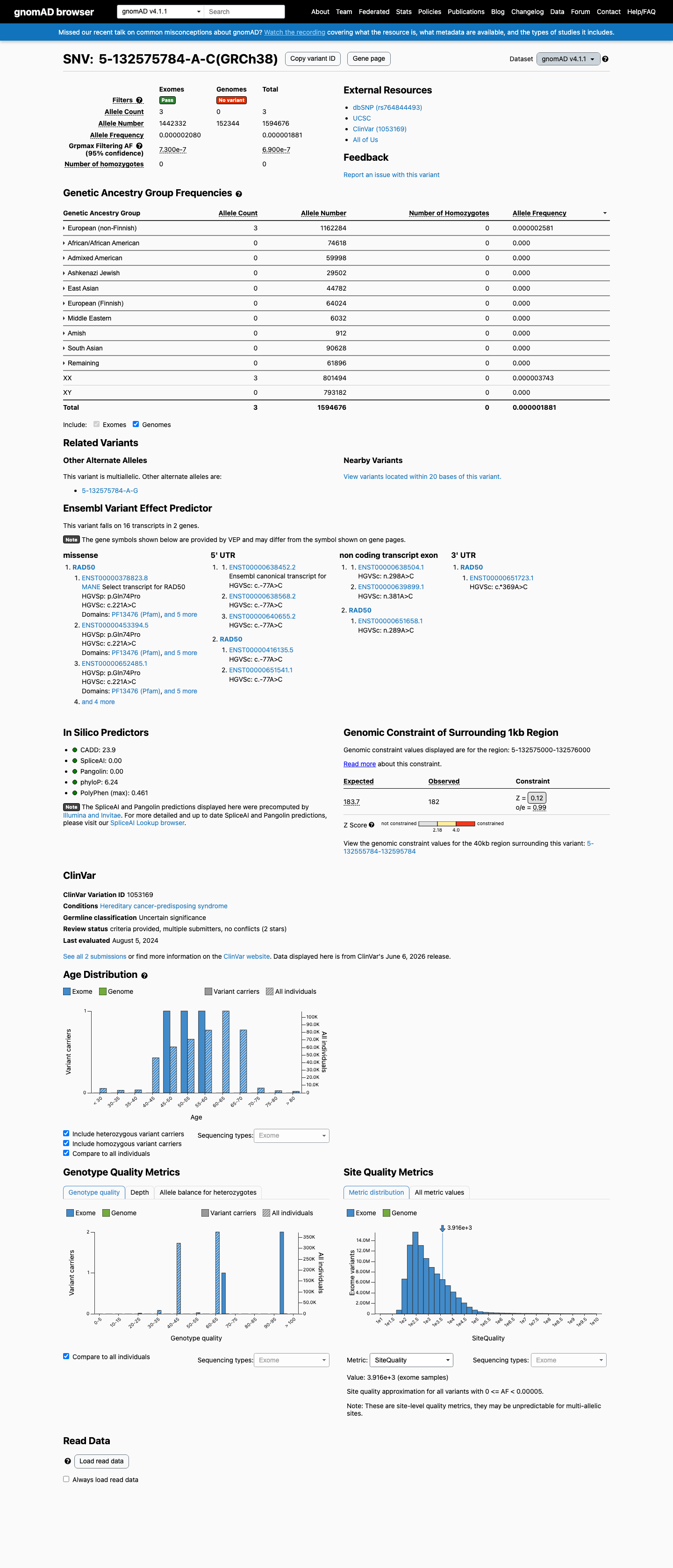 gnomAD v4.1 screenshot