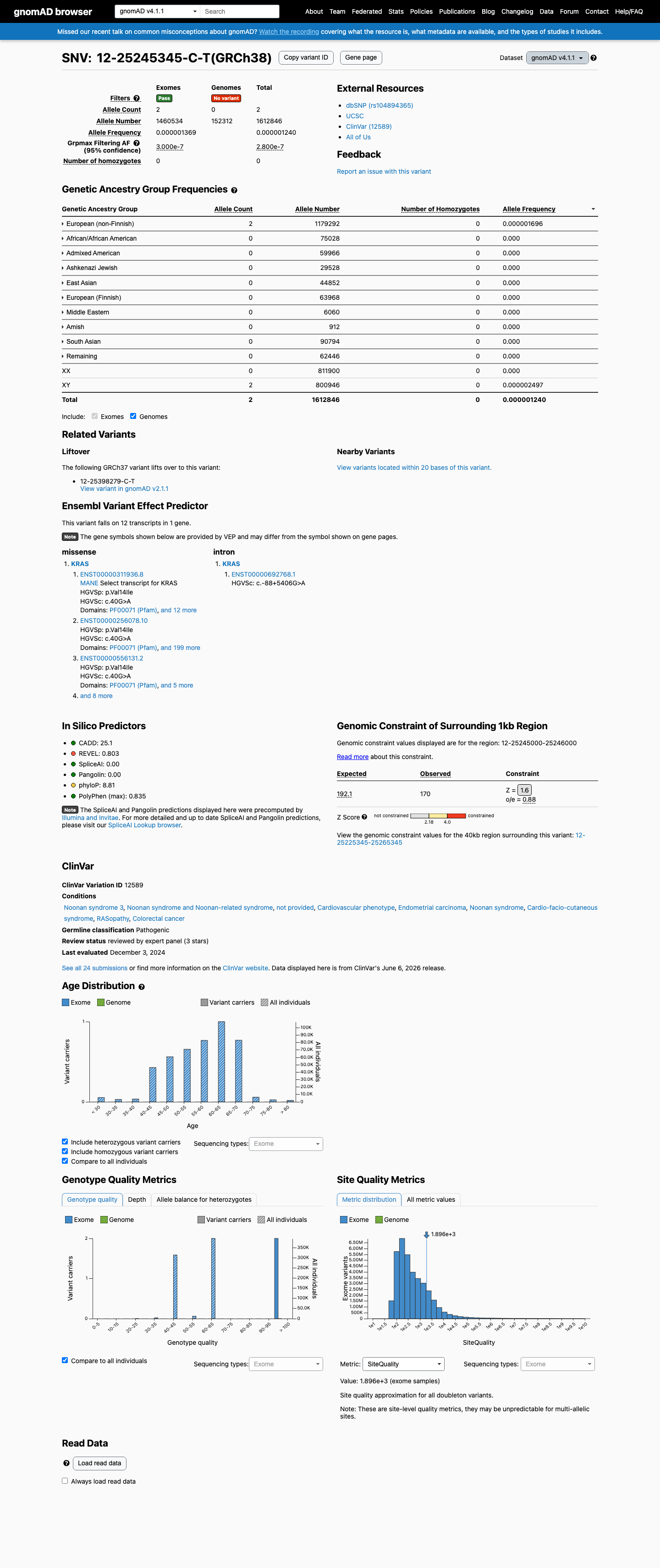gnomAD v4.1 screenshot