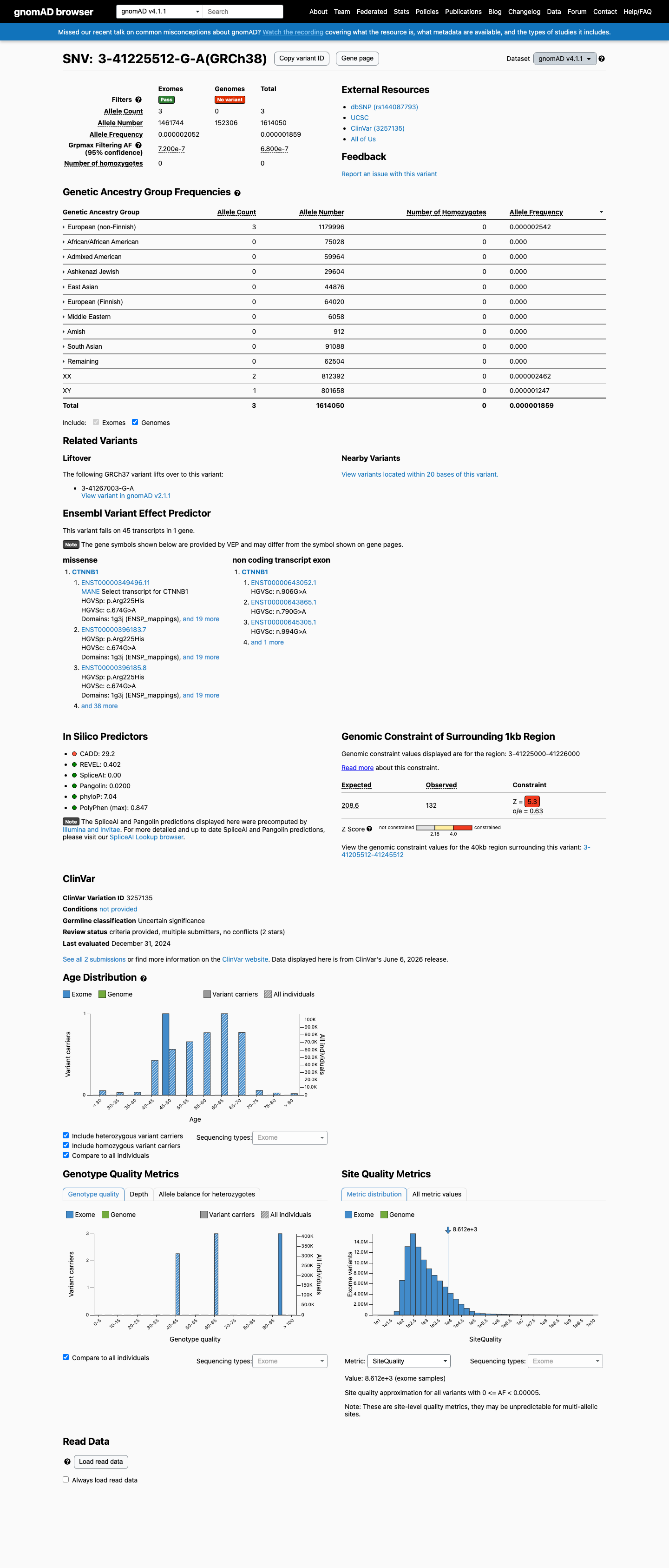 gnomAD v4.1 screenshot
