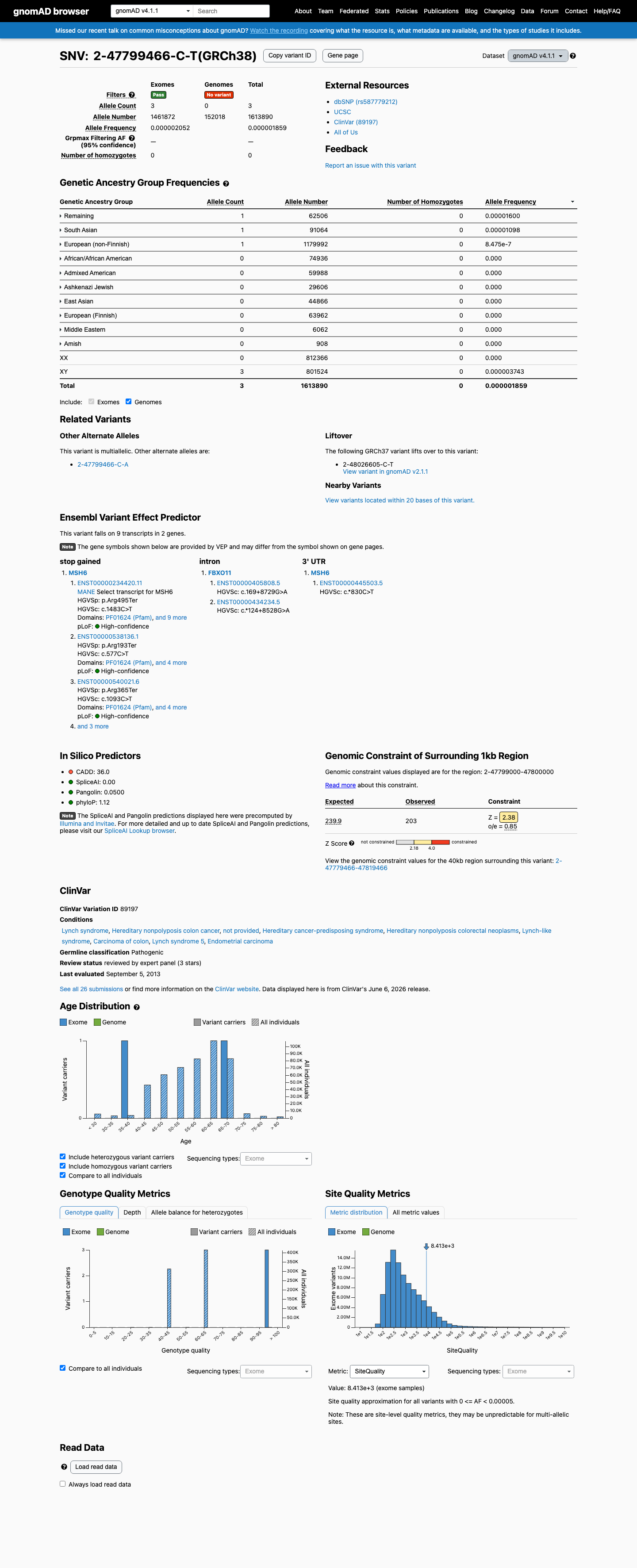 gnomAD v4.1 screenshot
