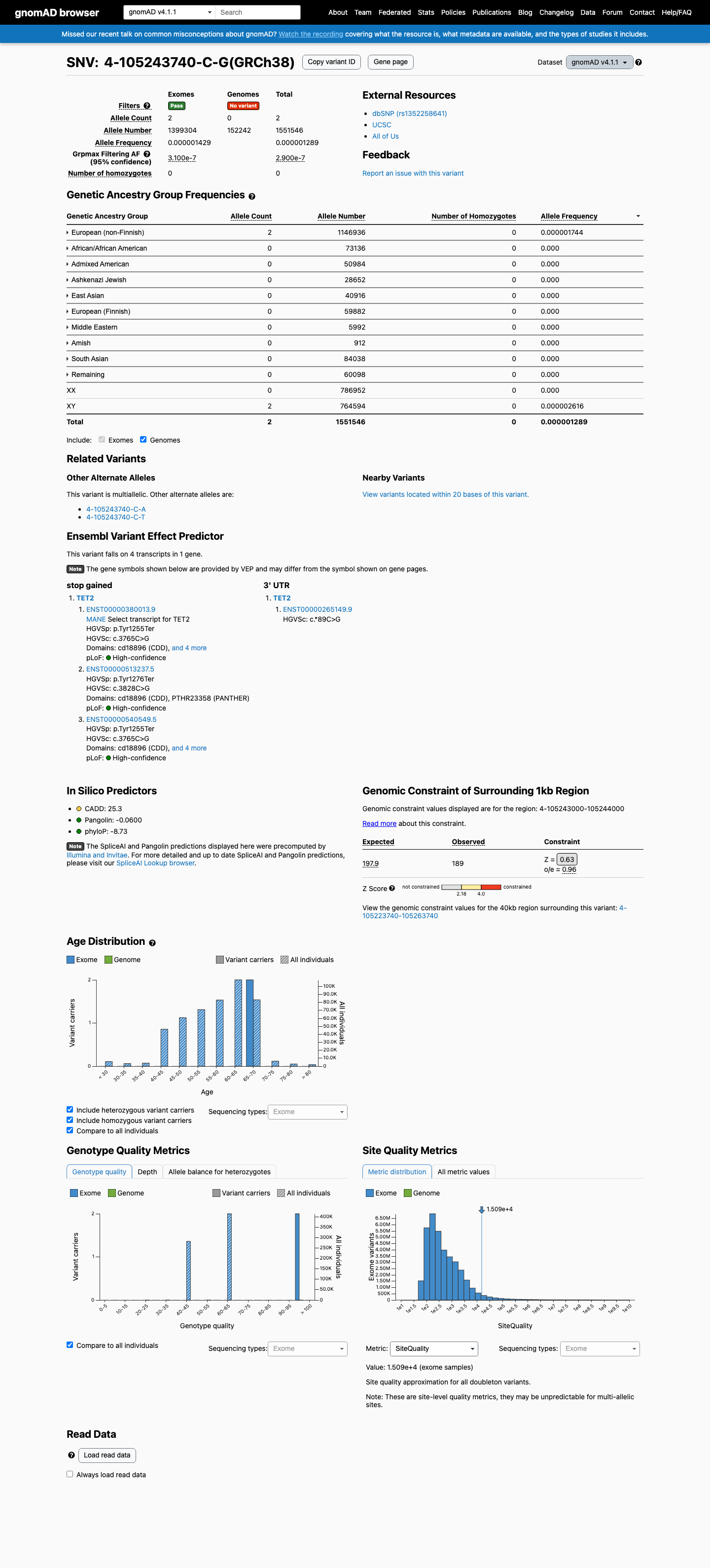 gnomAD v4.1 screenshot