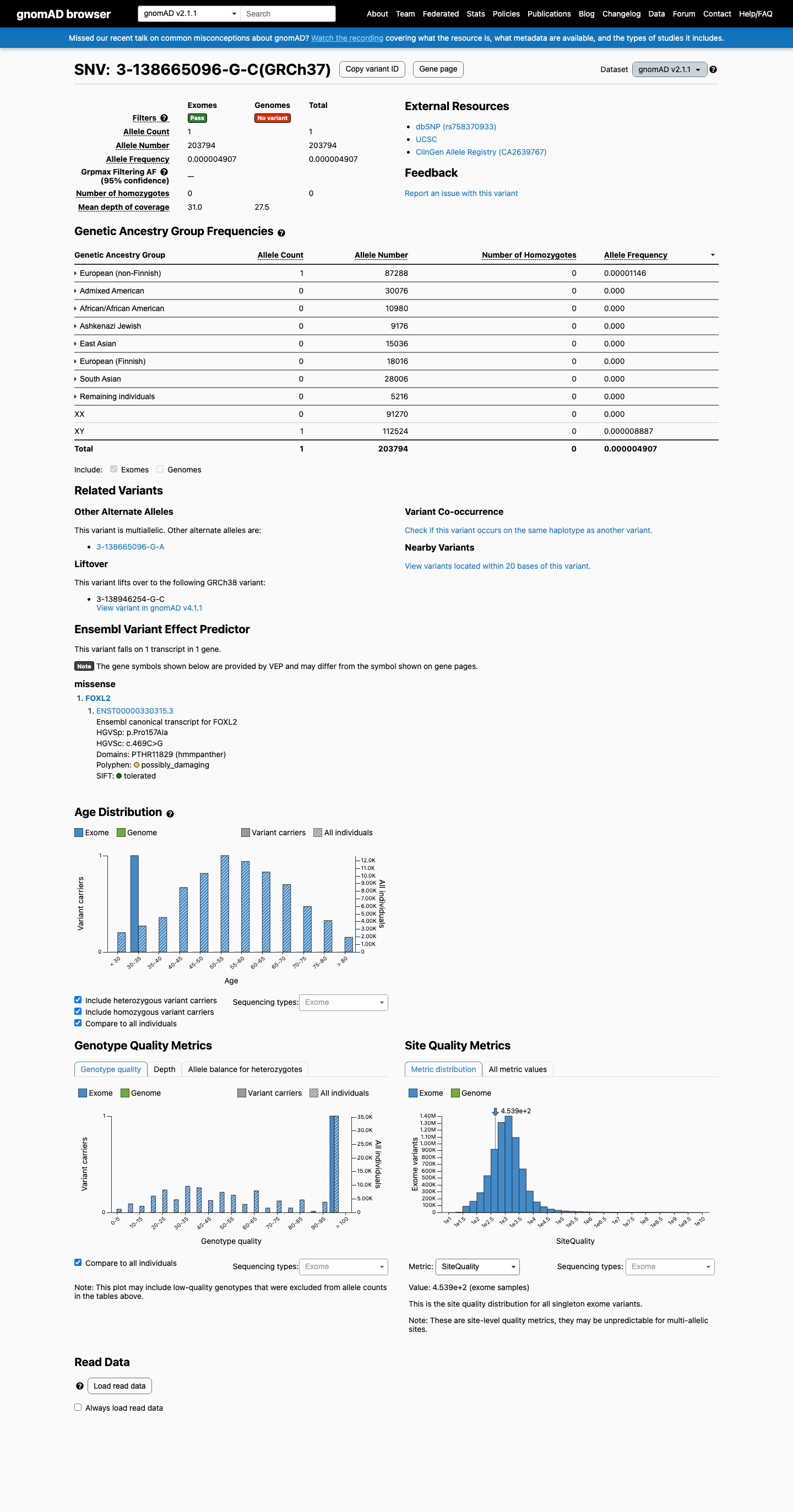 gnomAD v2.1 screenshot