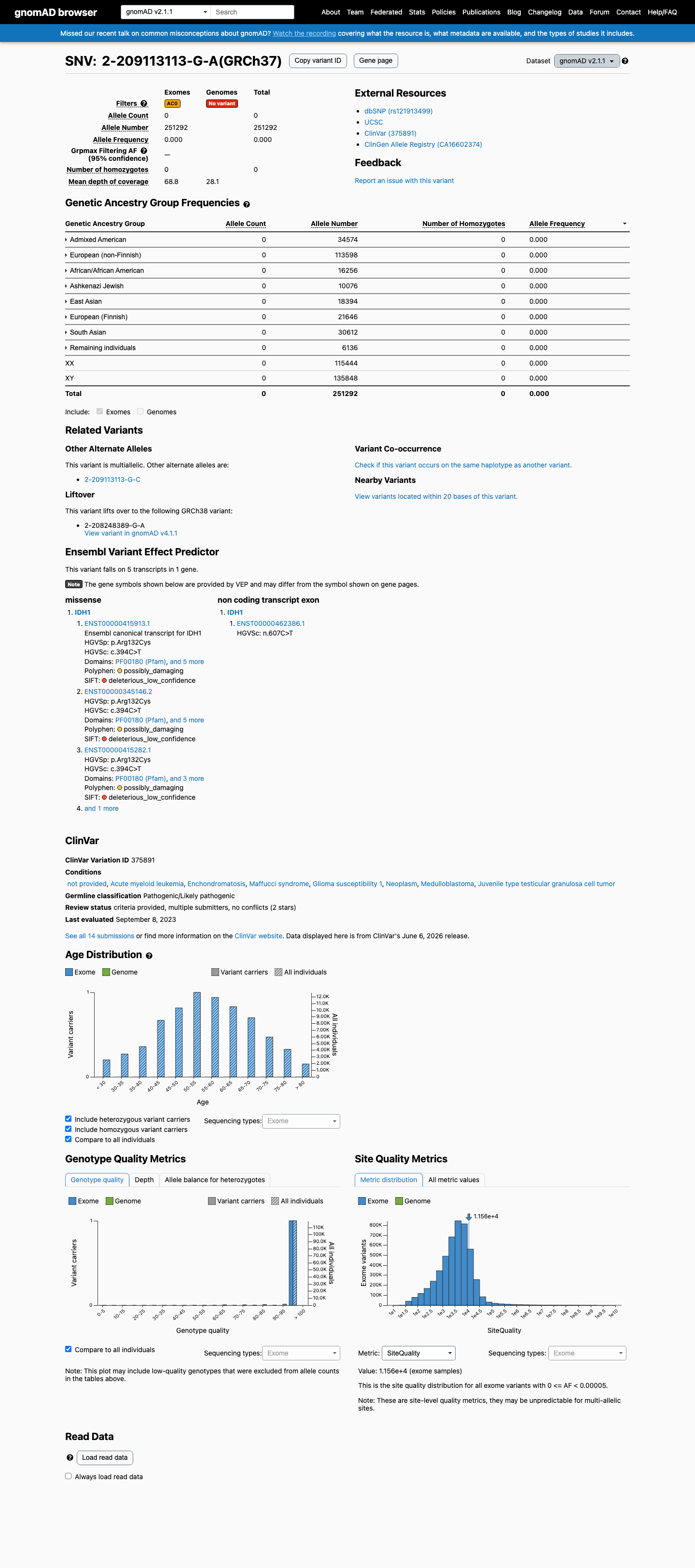 gnomAD v2.1 screenshot