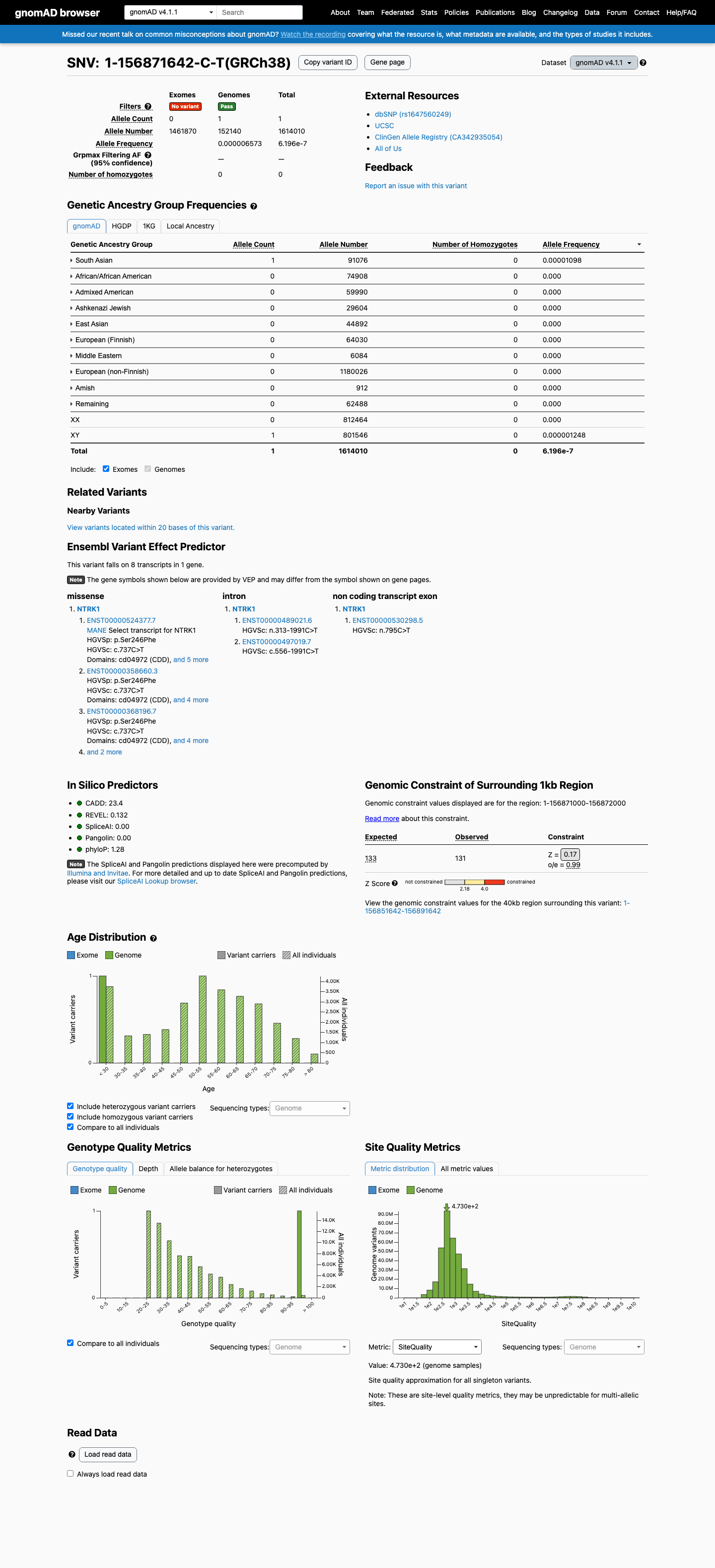 gnomAD v4.1 screenshot