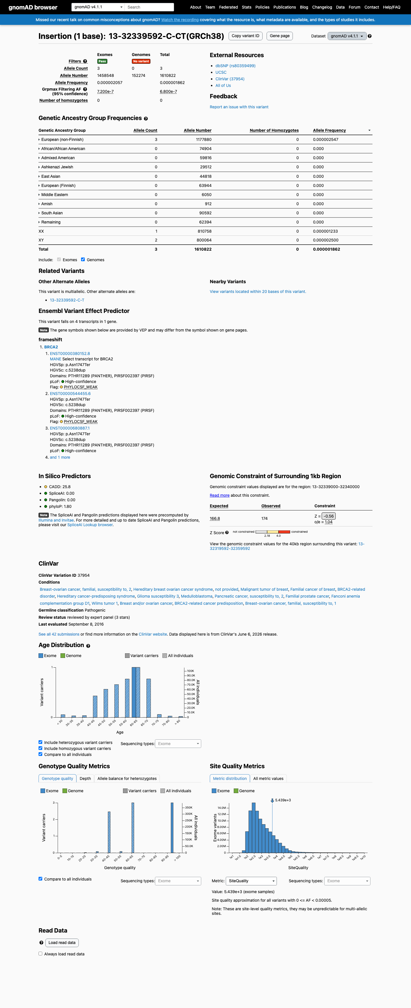 gnomAD v4.1 screenshot