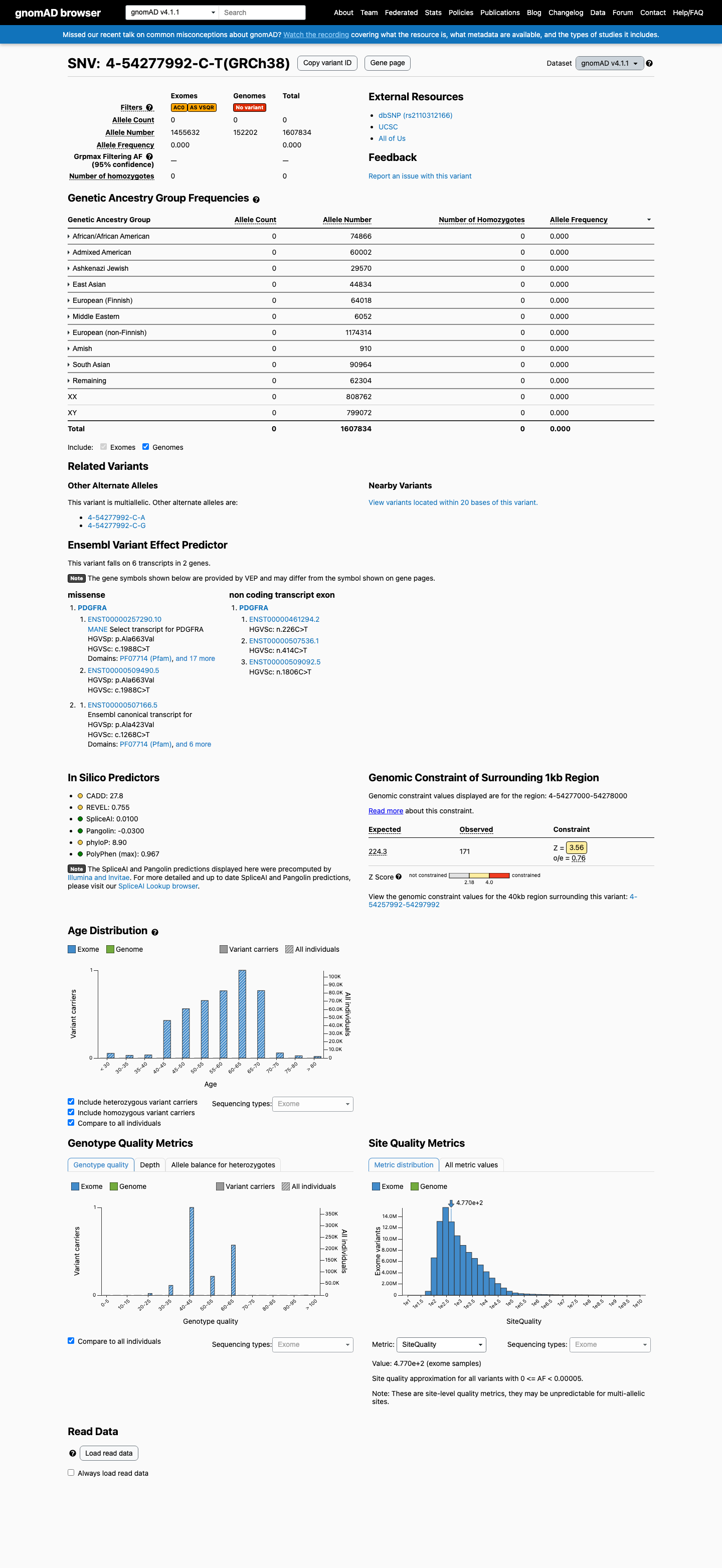 gnomAD v4.1 screenshot