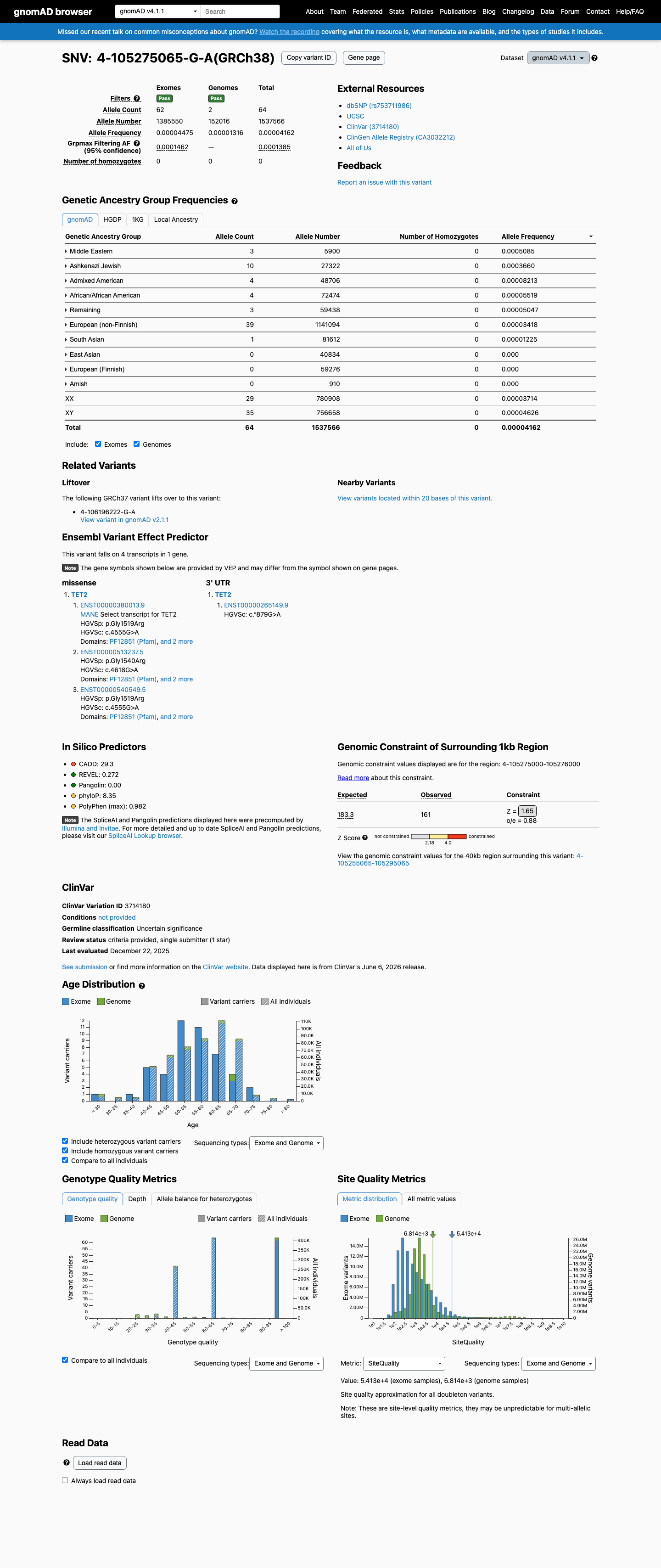 gnomAD v4.1 screenshot