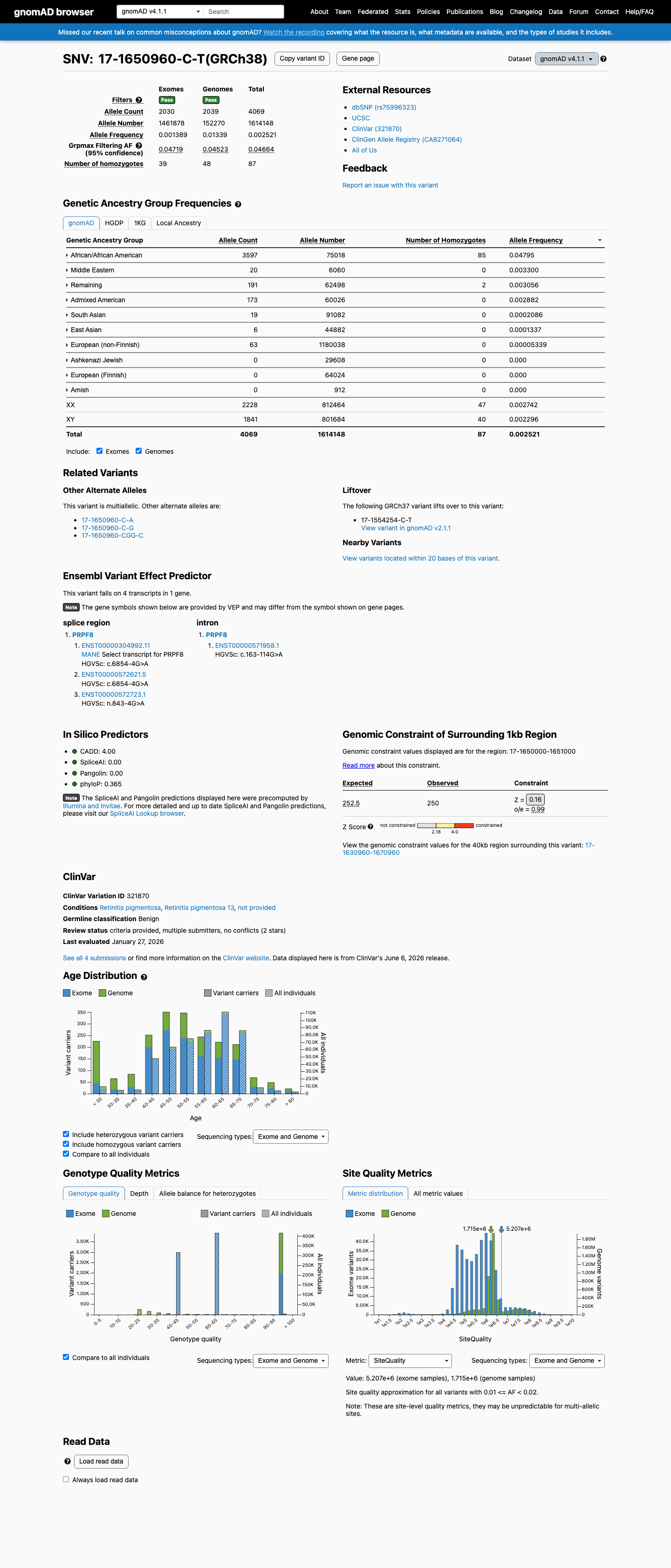 gnomAD v4.1 screenshot