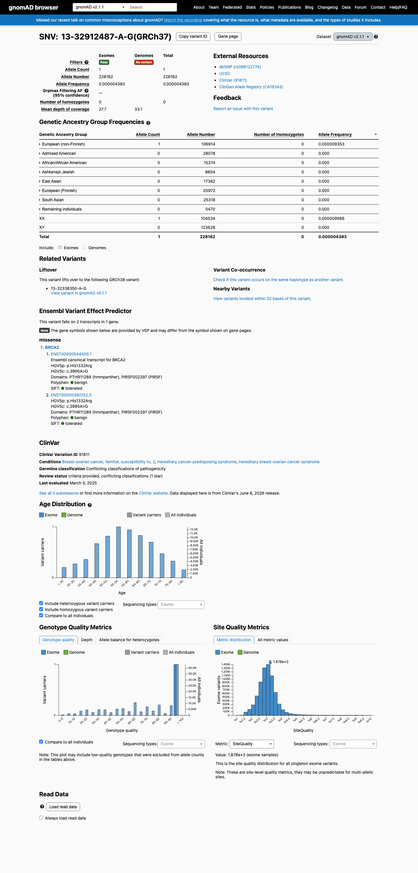 gnomAD v2.1 screenshot