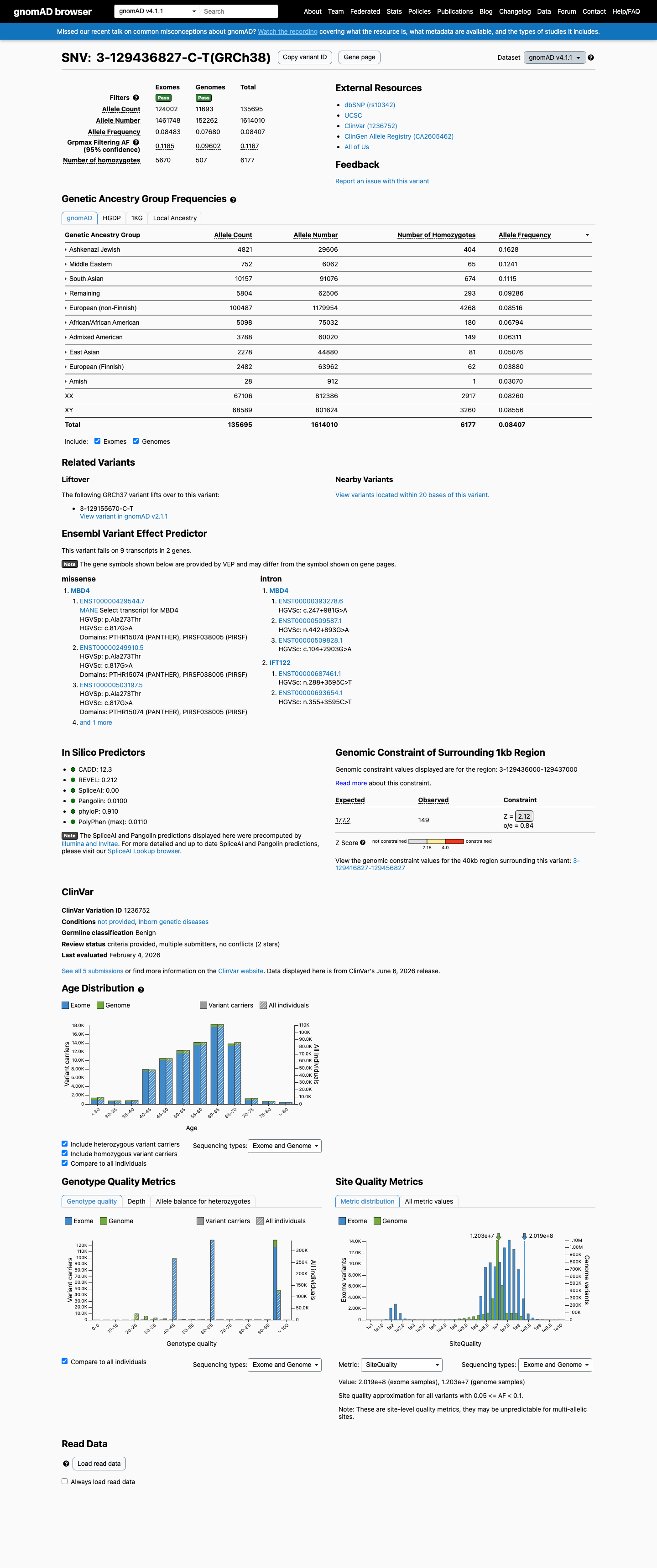 gnomAD v4.1 screenshot