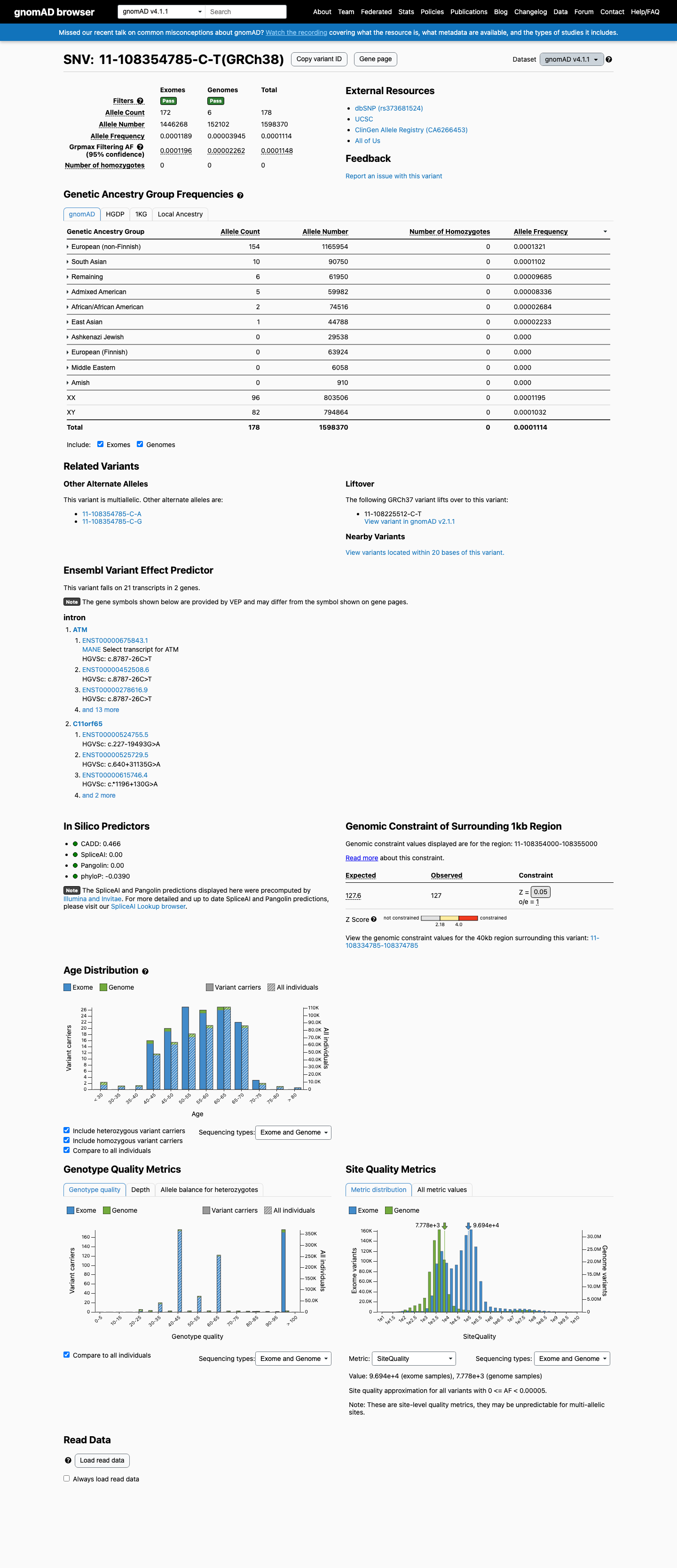 gnomAD v4.1 screenshot