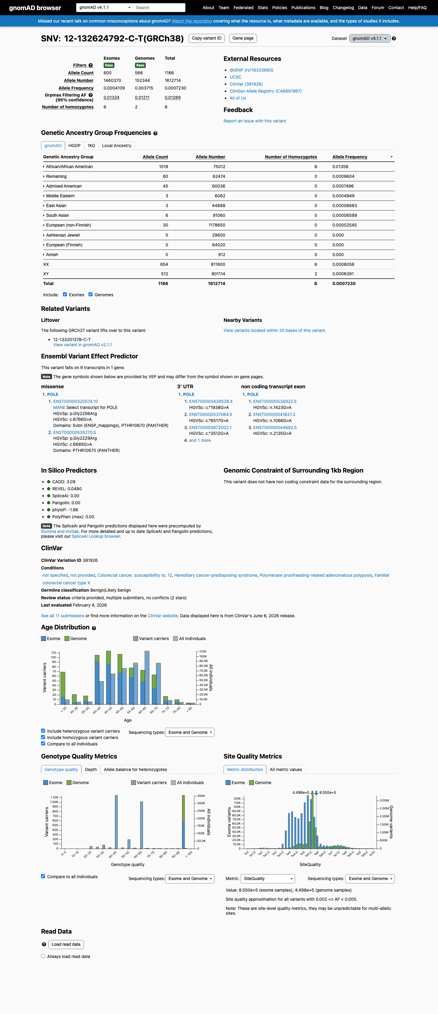 gnomAD v4.1 screenshot