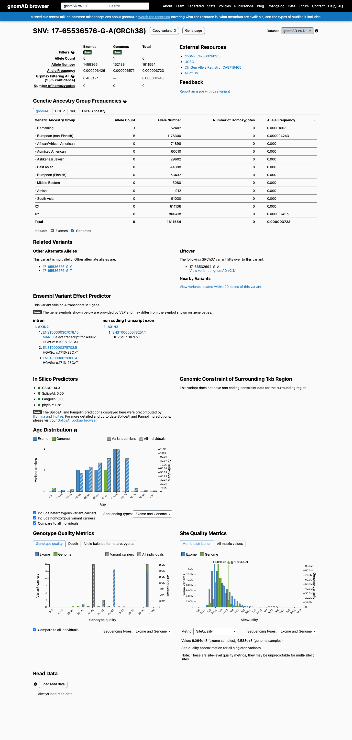 gnomAD v4.1 screenshot