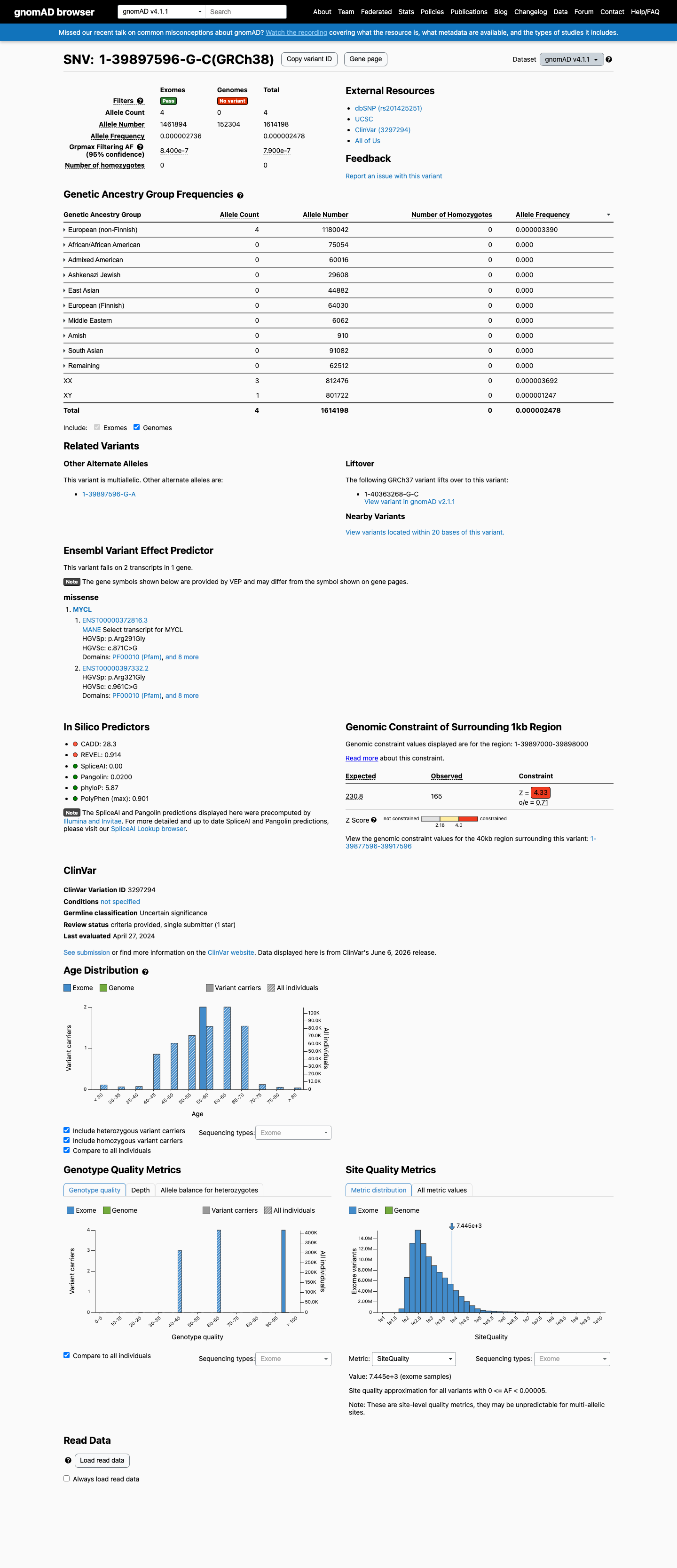 gnomAD v4.1 screenshot