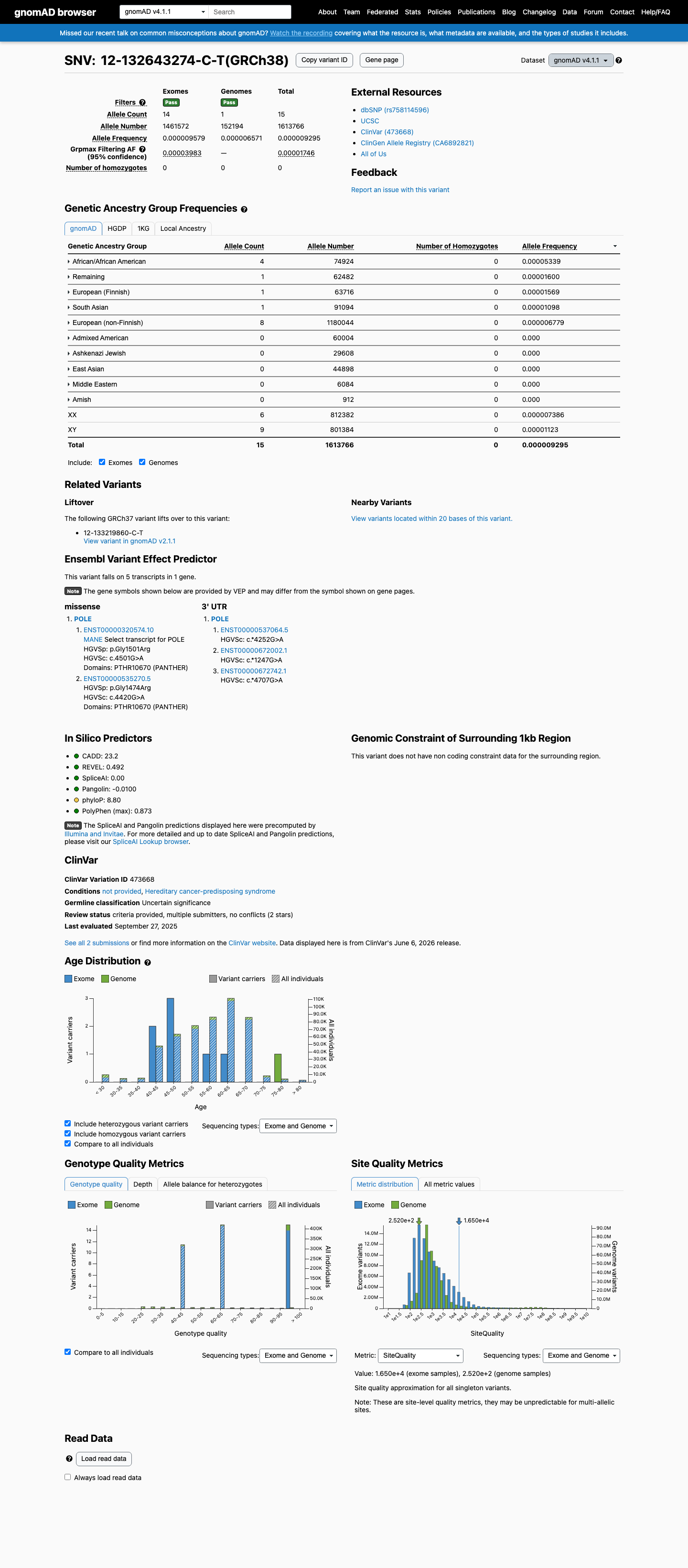 gnomAD v4.1 screenshot