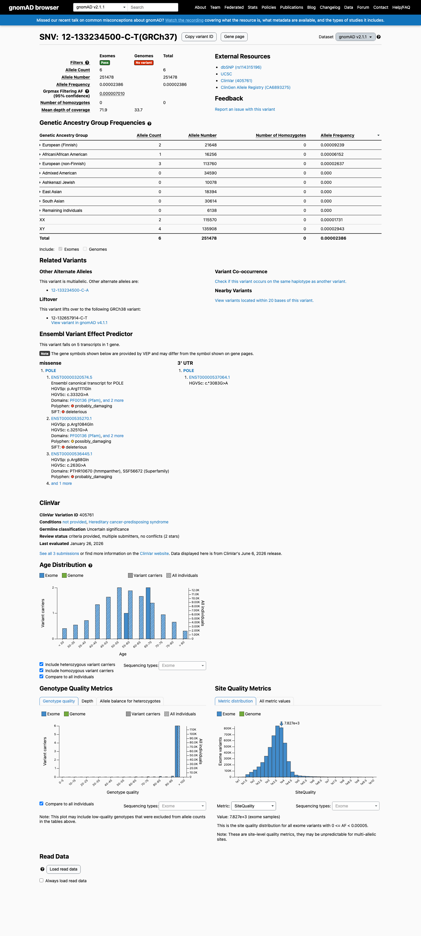 gnomAD v2.1 screenshot