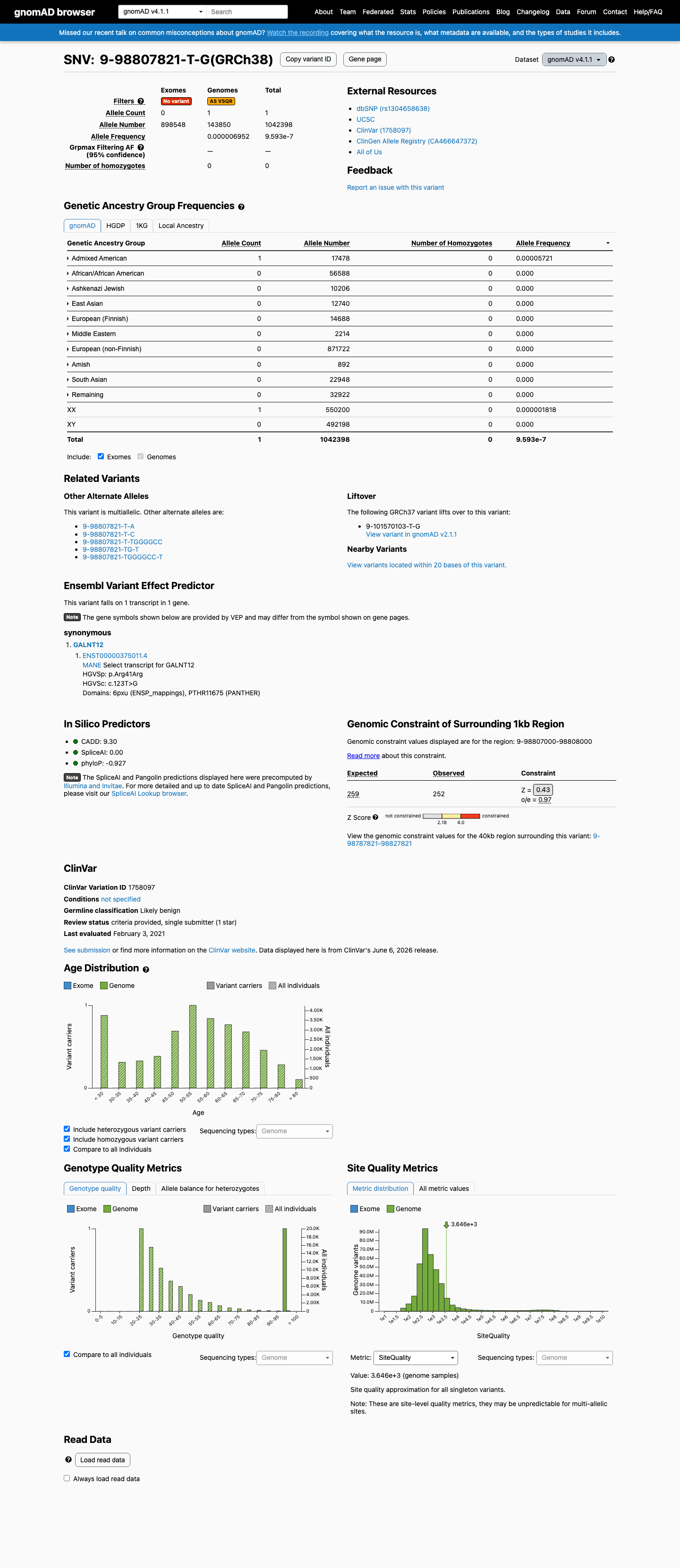 gnomAD v4.1 screenshot