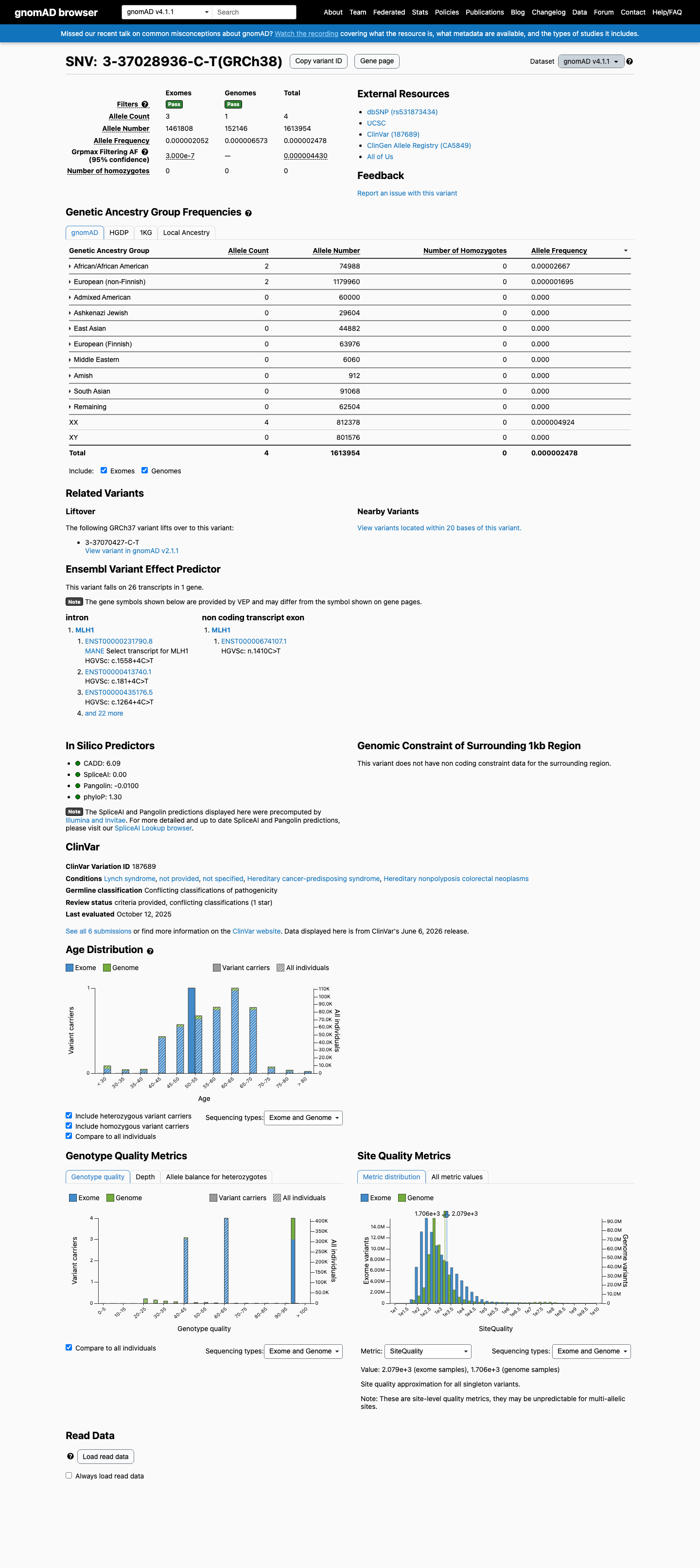 gnomAD v4.1 screenshot