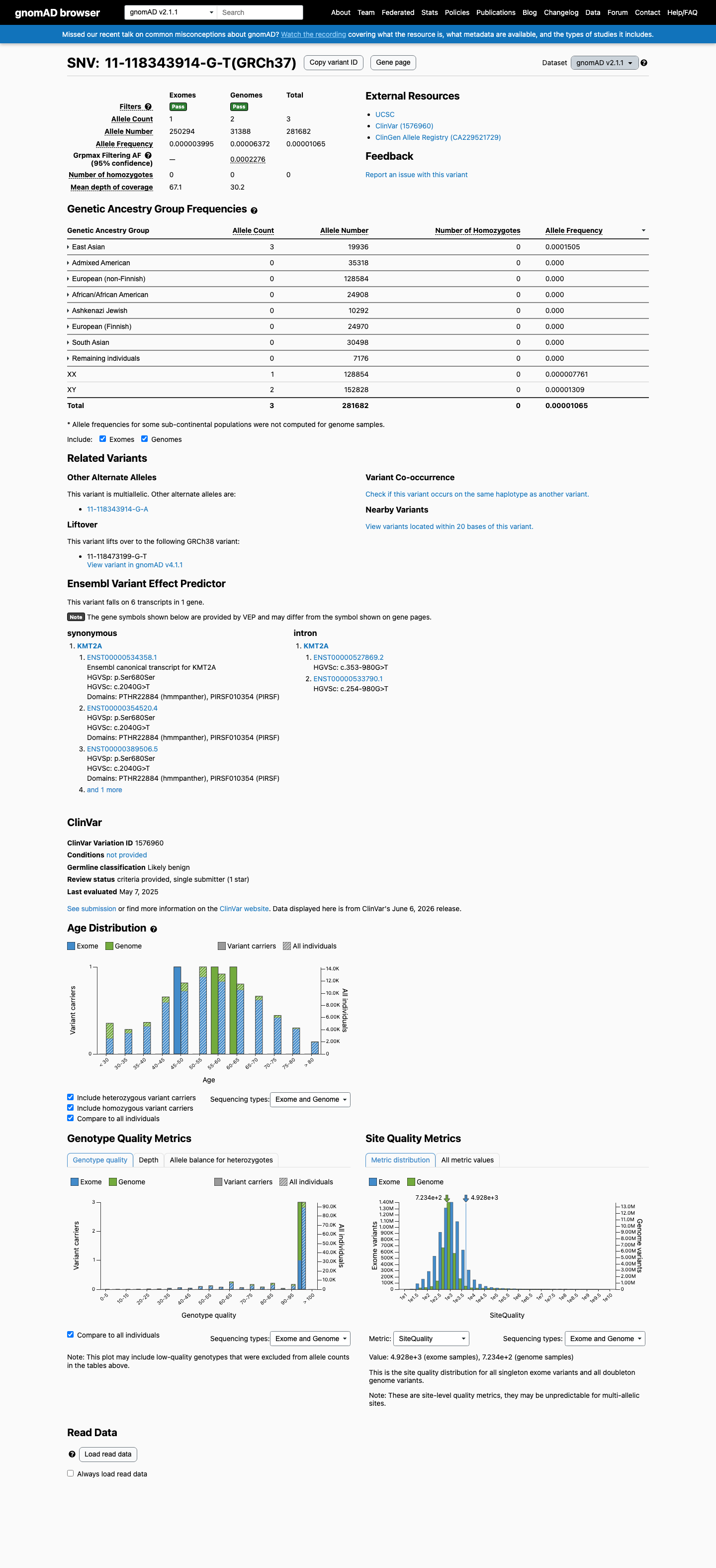 gnomAD v2.1 screenshot