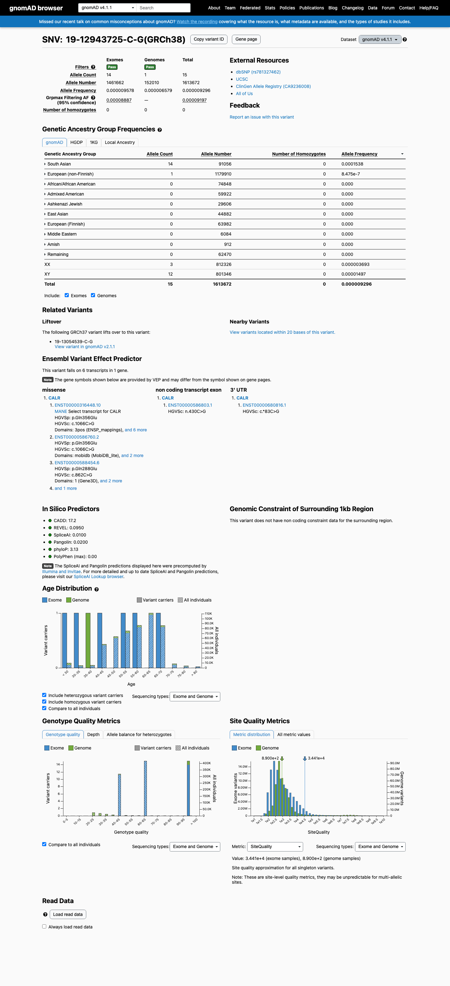 gnomAD v4.1 screenshot