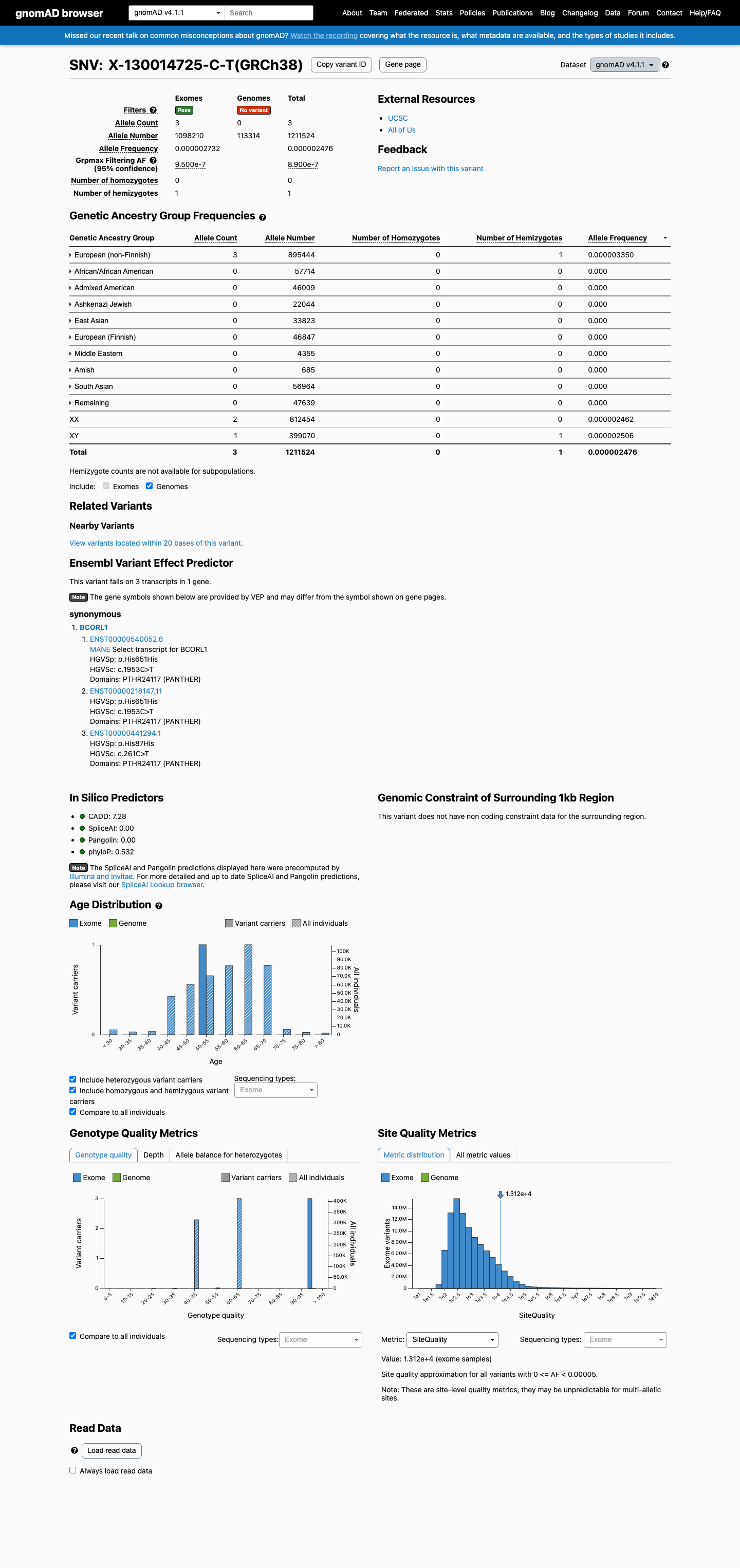 gnomAD v4.1 screenshot