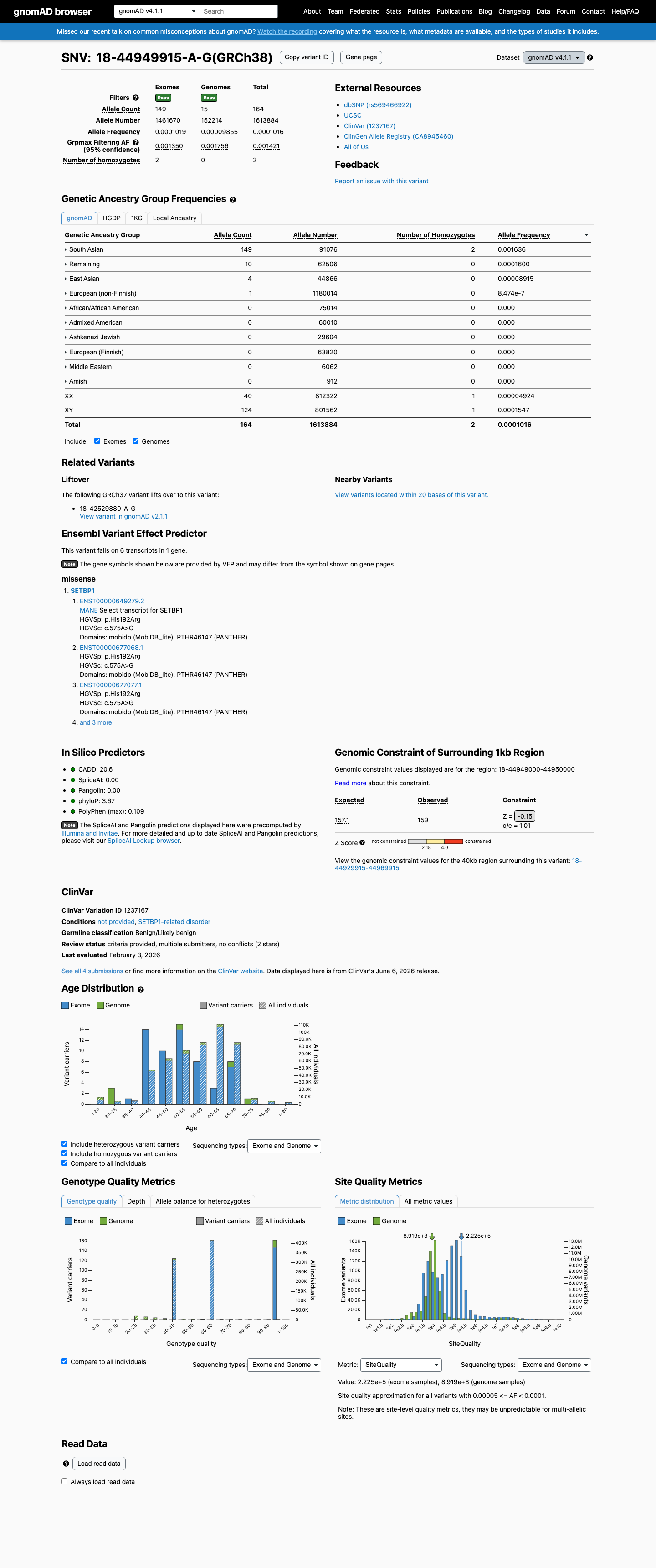 gnomAD v4.1 screenshot
