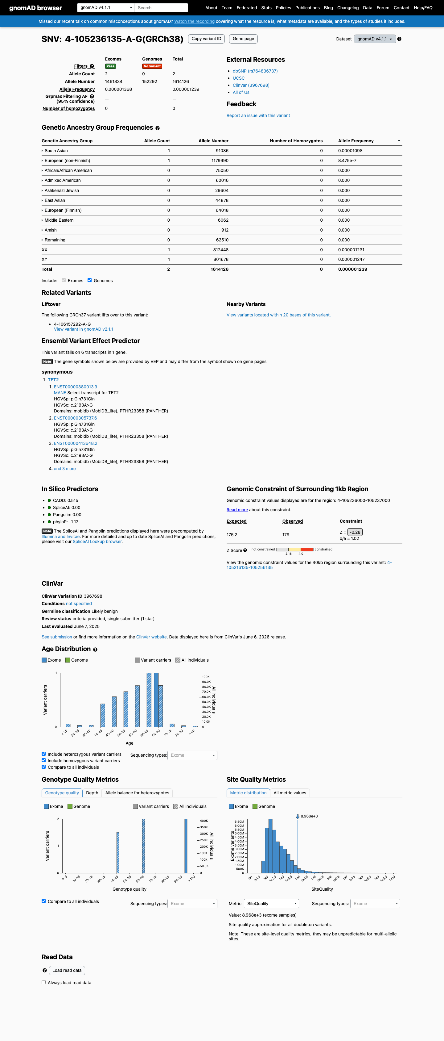 gnomAD v4.1 screenshot