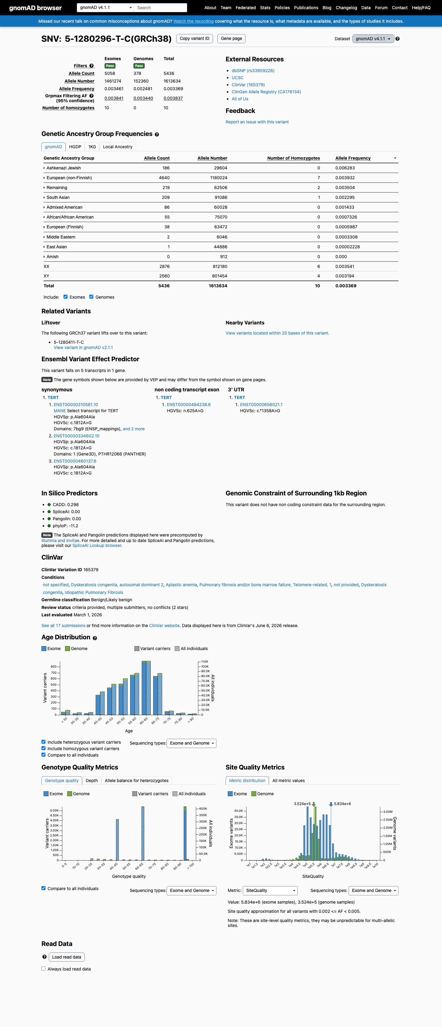 gnomAD v4.1 screenshot