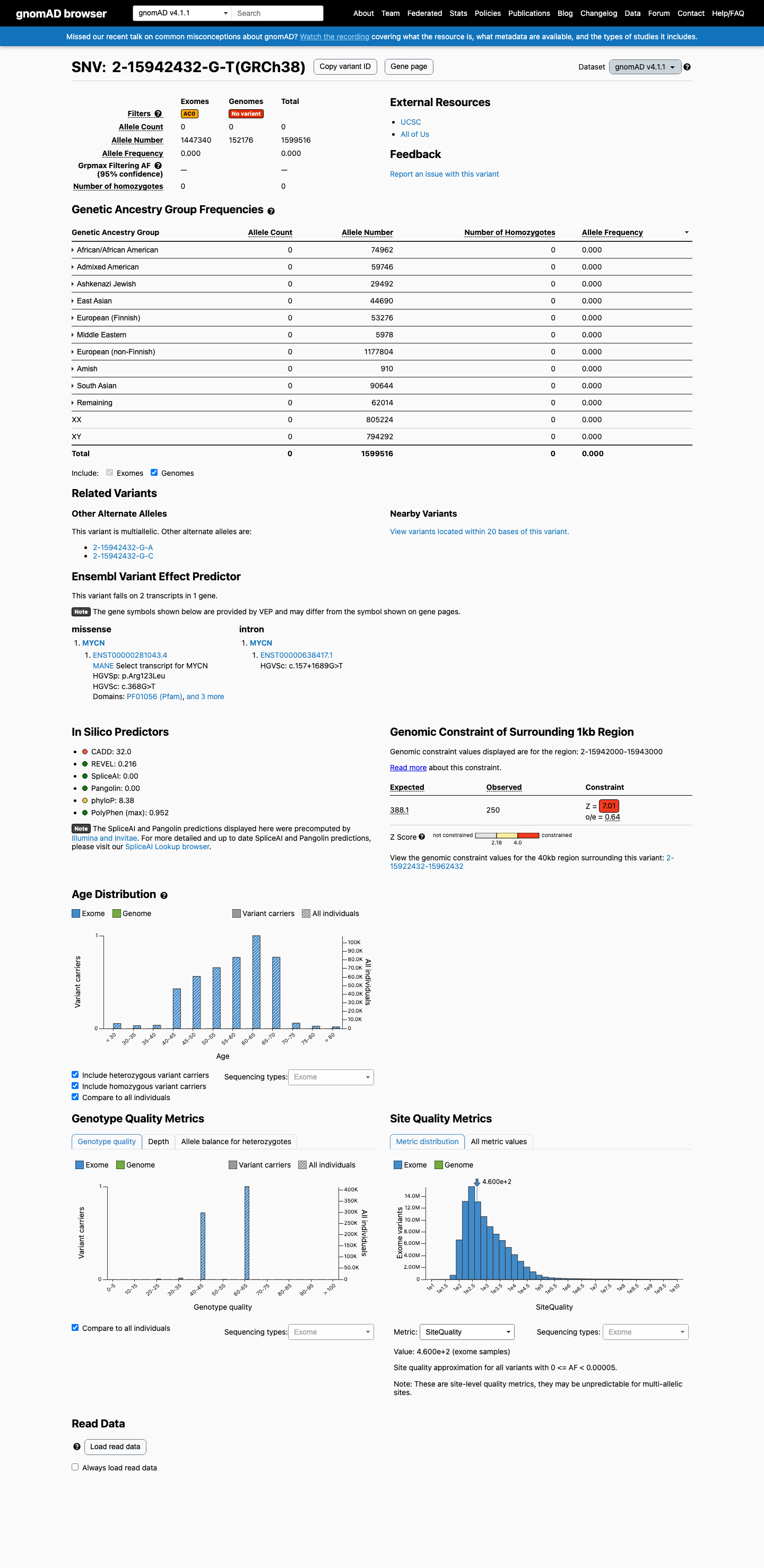 gnomAD v4.1 screenshot